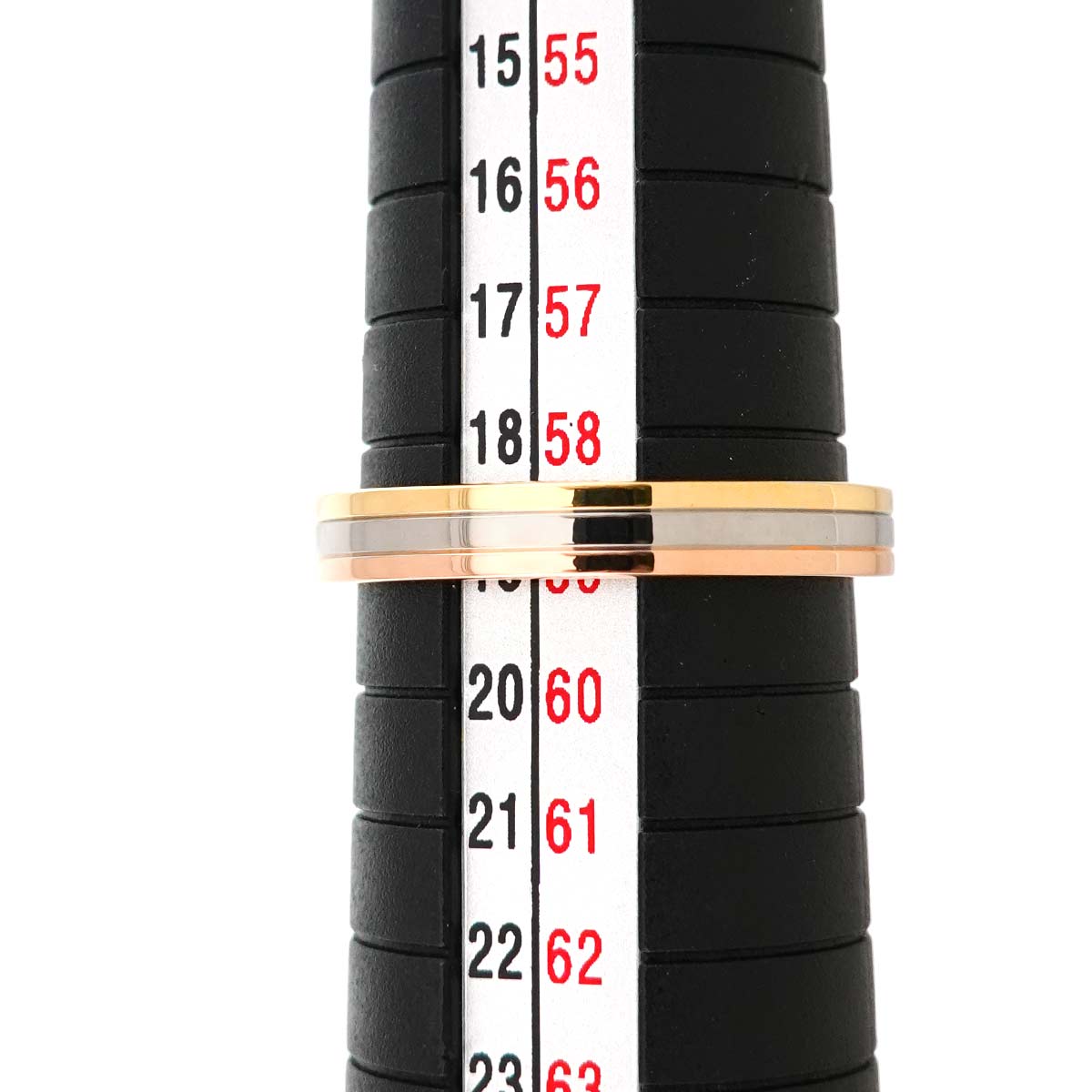 Vendome Ring 18K YG WG PG 750 size59 8.75(US)