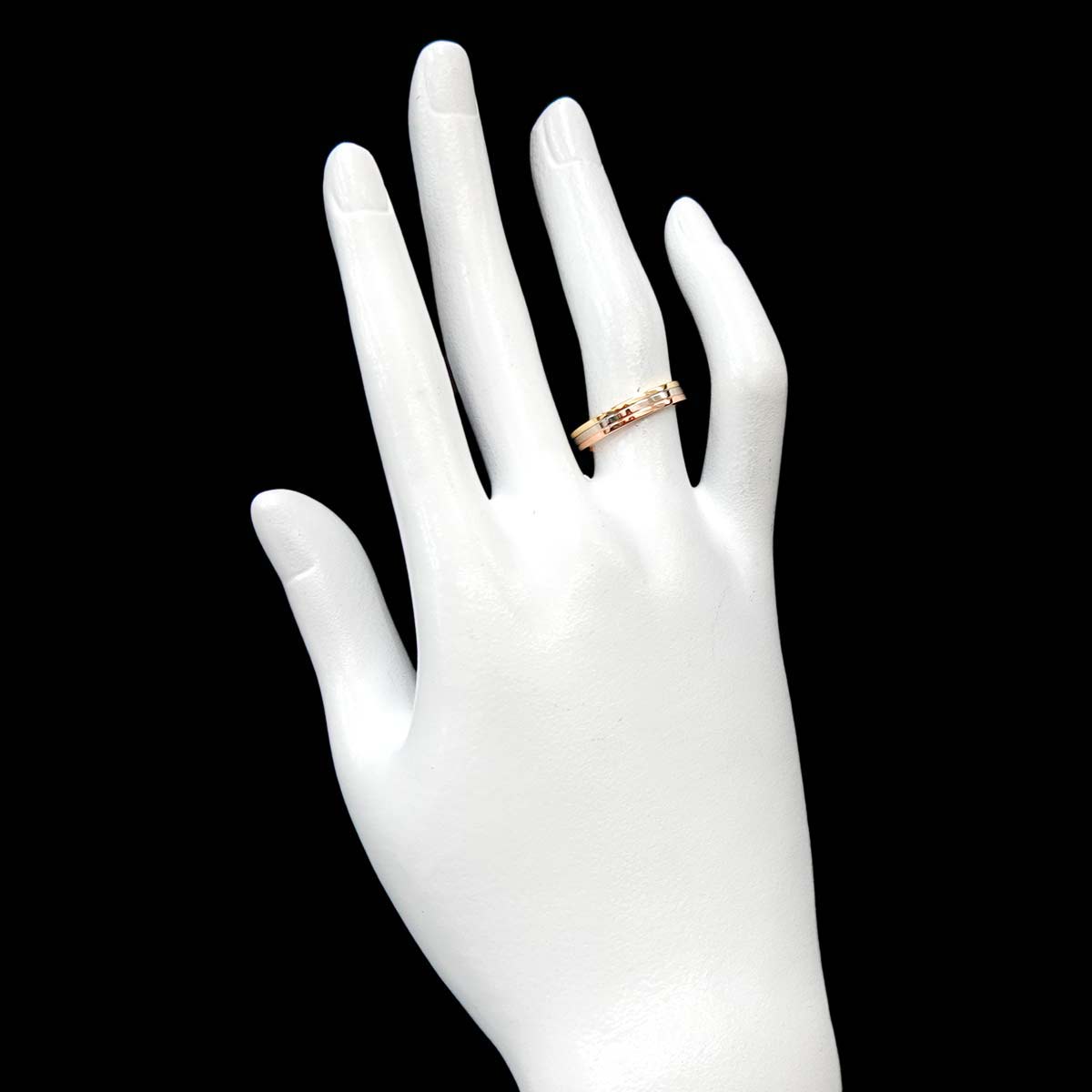 Vendome Ring 18K YG WG PG 750 size59 8.75(US)