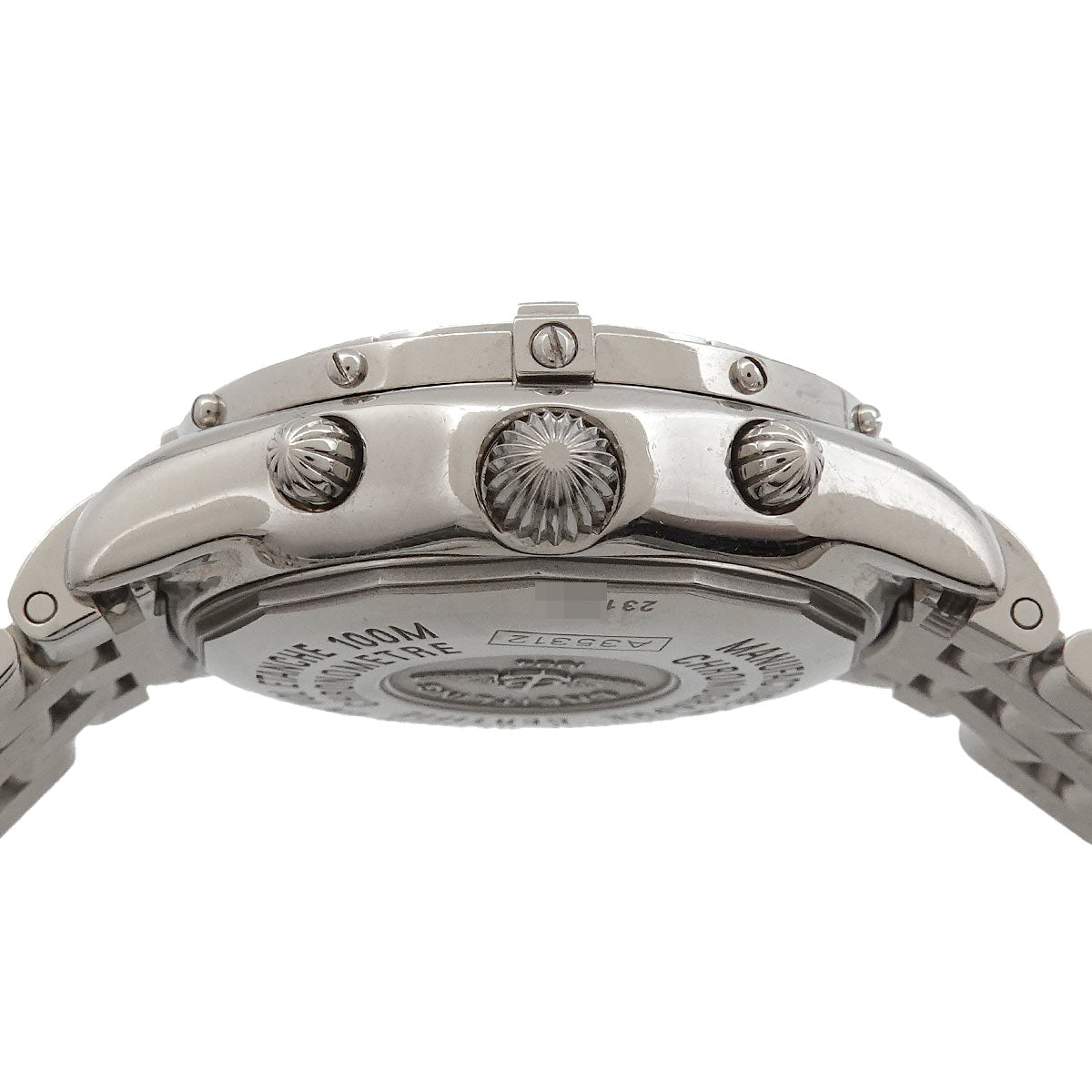 Shadow Flyback A35312 Chronograph Date White Shell Dial