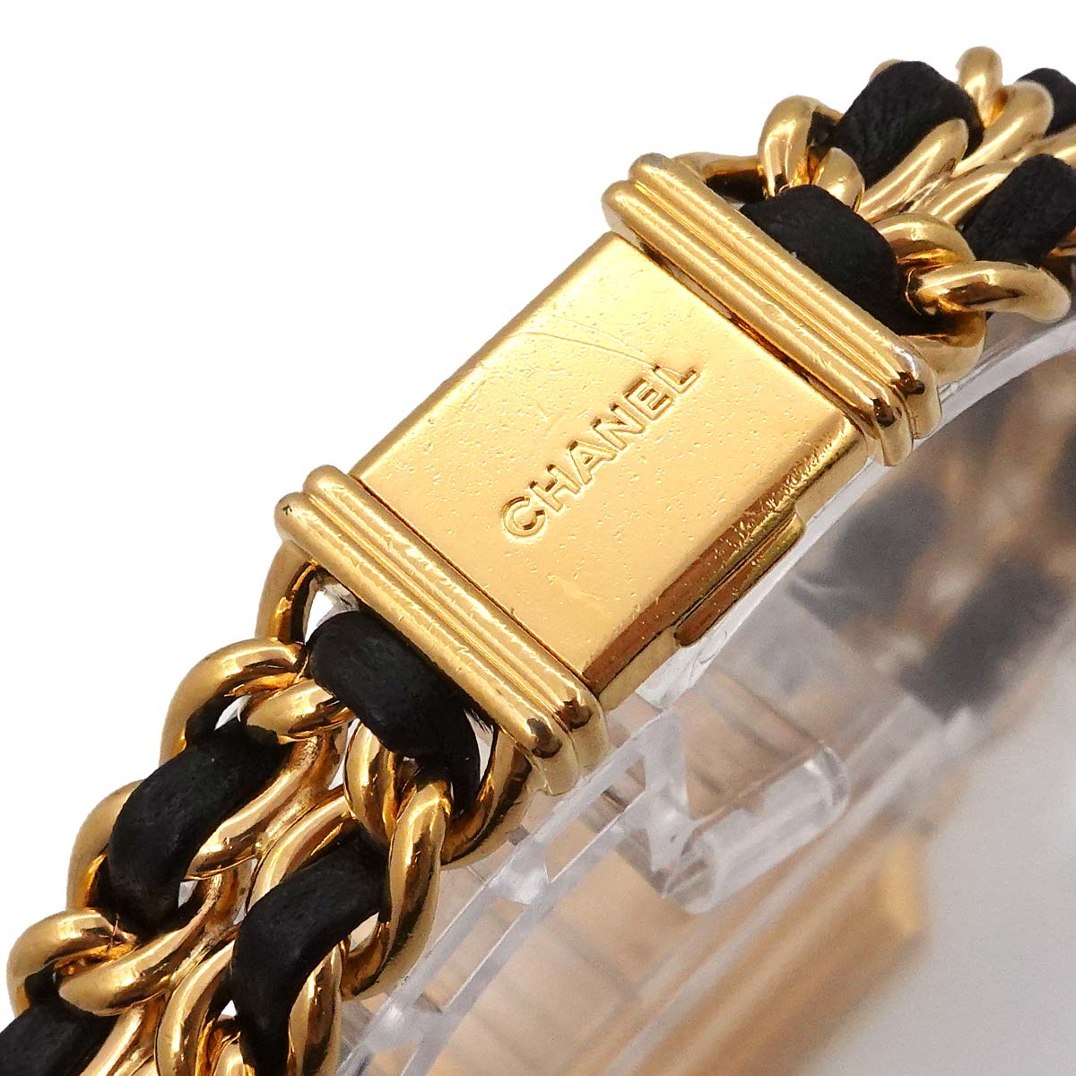 Premiere Size M H0001 Vintage Quartz Black Dial Ladies Watch