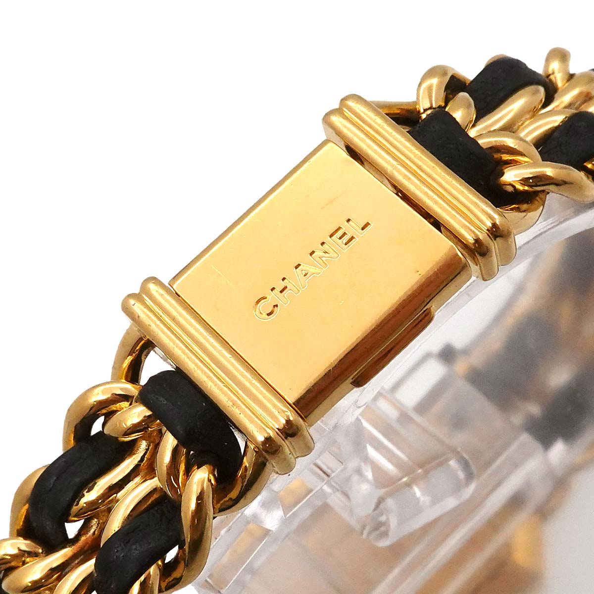 Premiere Size M H0001 Vintage Quartz Black Dial Ladies Watch