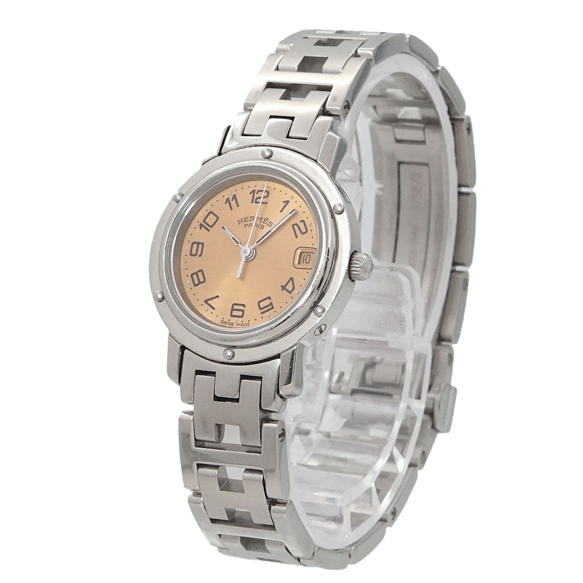 Clipper CL4 210 Date Pink Dial Quarts Ladies Watch