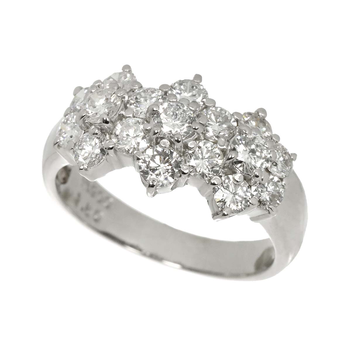 Diamond 1.50ct Ring Pt Platinum size6-6.25(US)