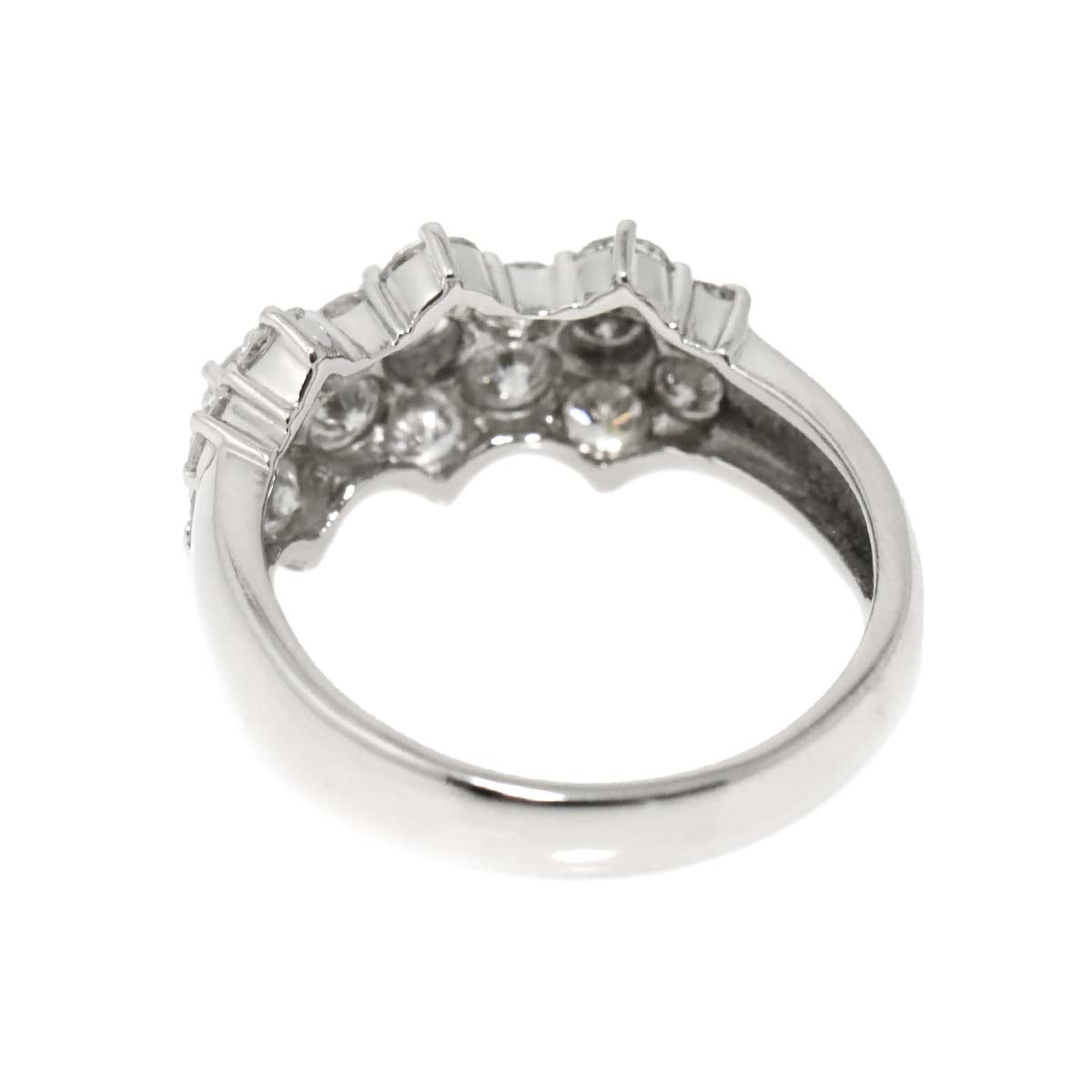 Diamond 1.50ct Ring Pt Platinum size6-6.25(US)