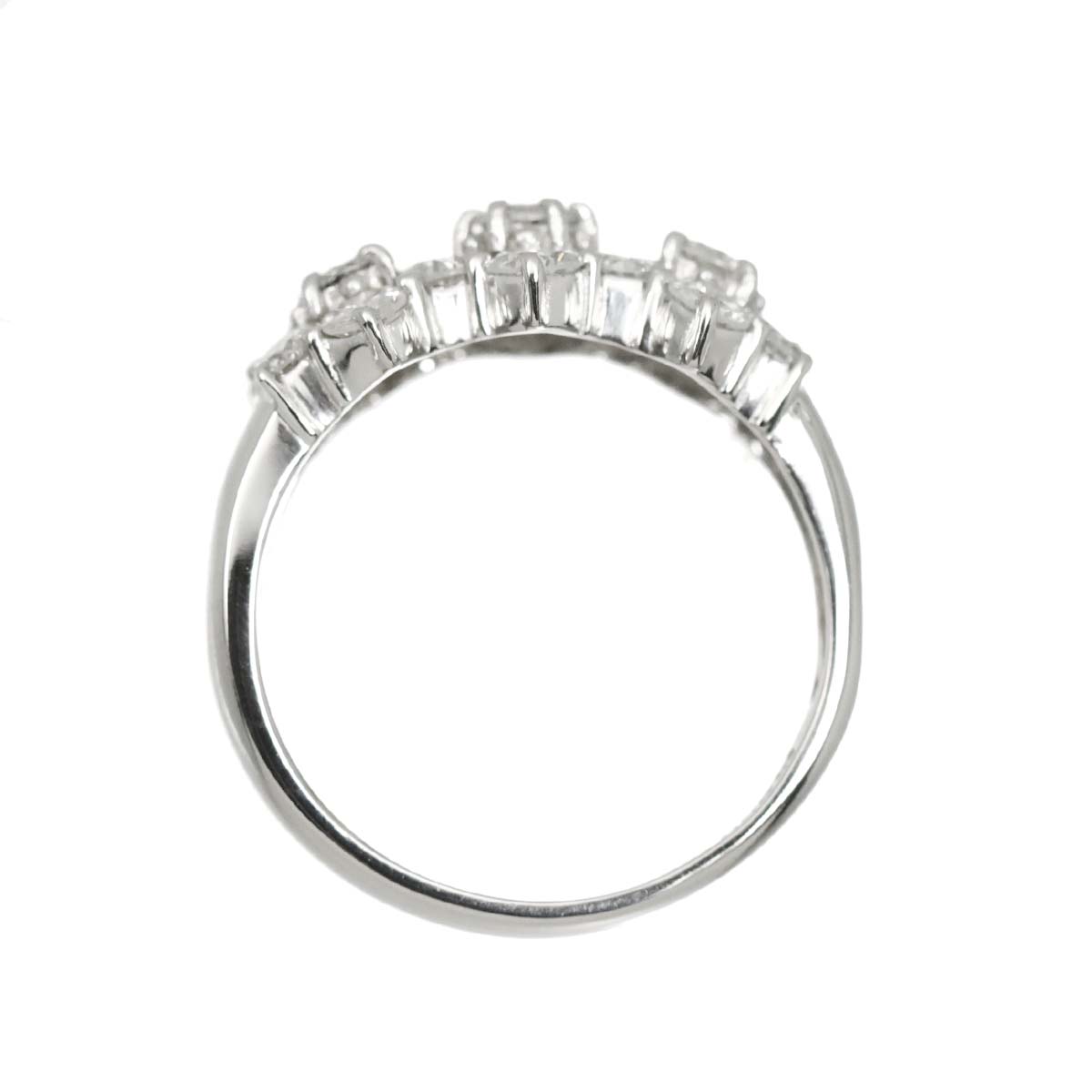 Diamond 1.50ct Ring Pt Platinum size6-6.25(US)