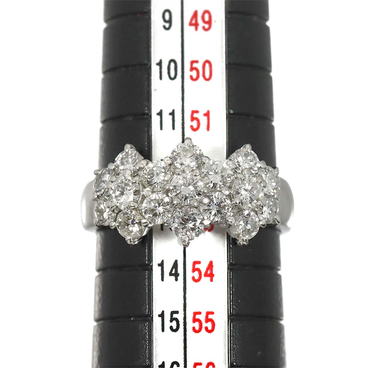 Diamond 1.50ct Ring Pt Platinum size6-6.25(US)