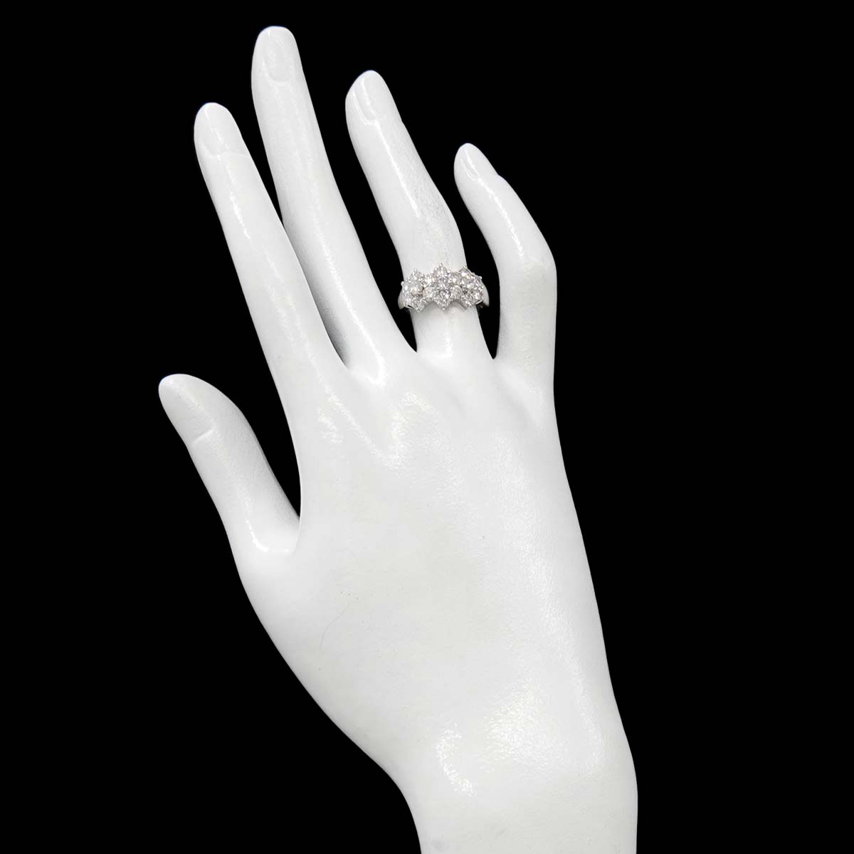 Diamond 1.50ct Ring Pt Platinum size6-6.25(US)