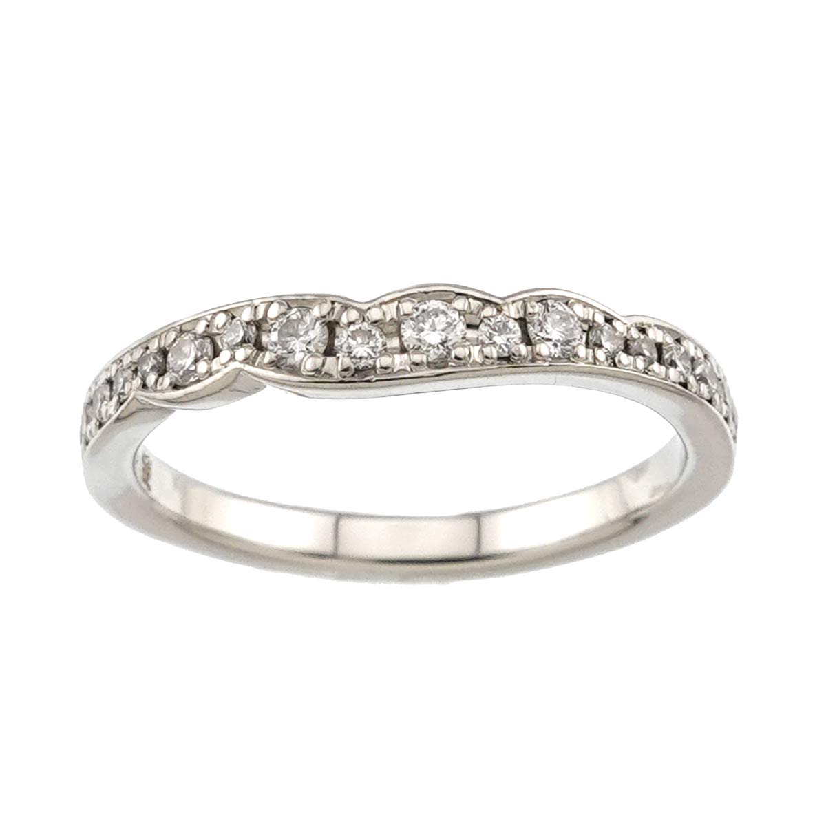Diamond Ring Platinum Size4.5(US)