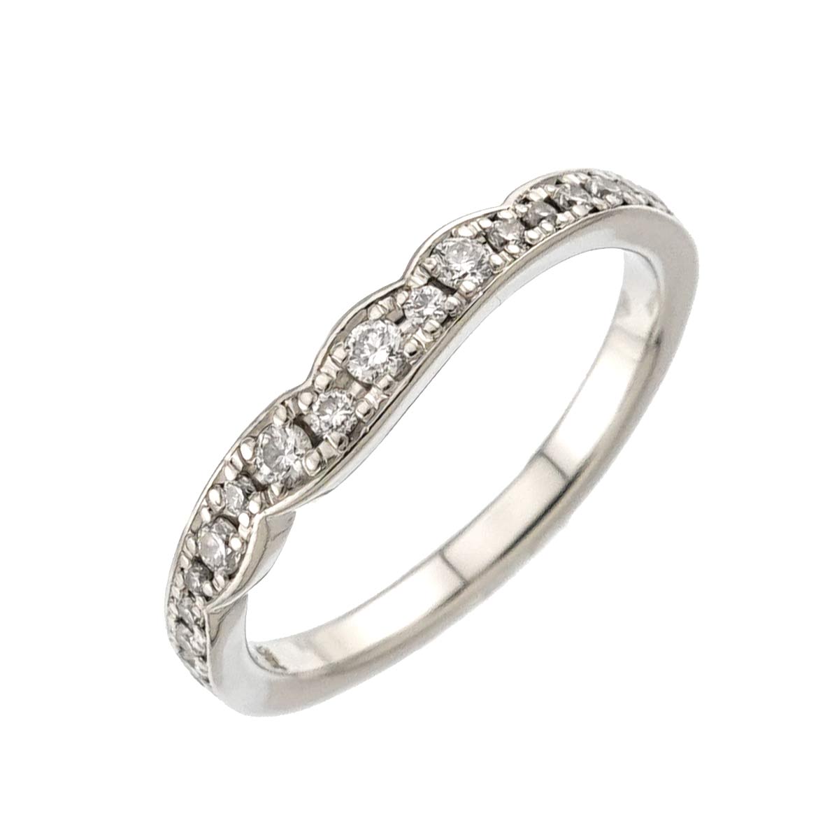 Diamond Ring Platinum Size4.5(US)