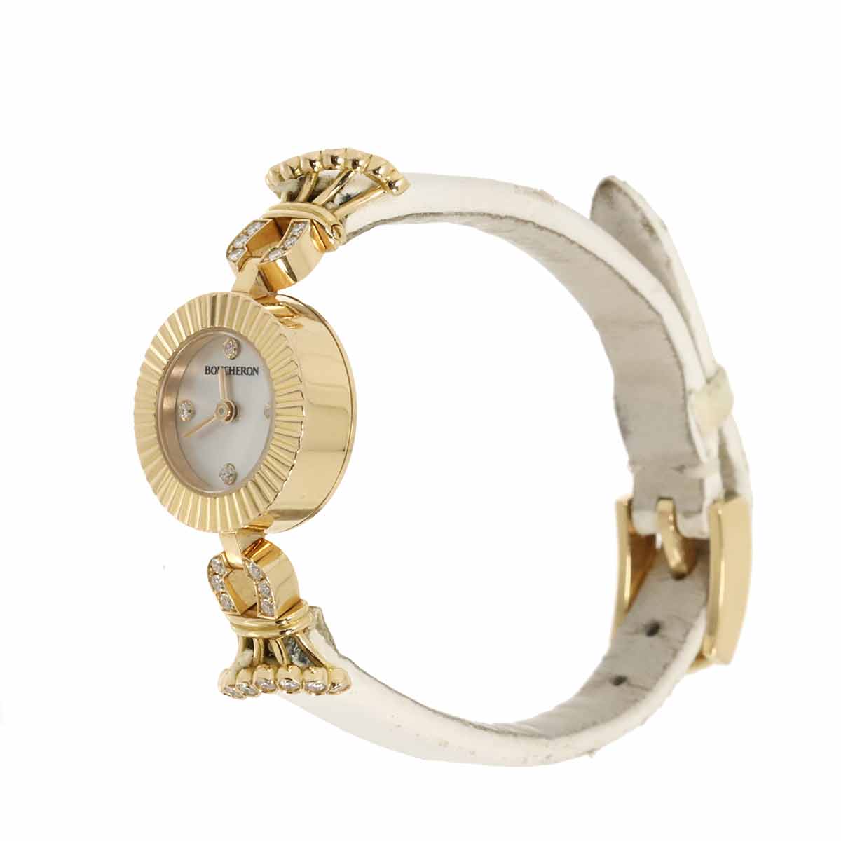 Majorie WA012504 Quartz 750 PG White Shell Dial Ladies Watch