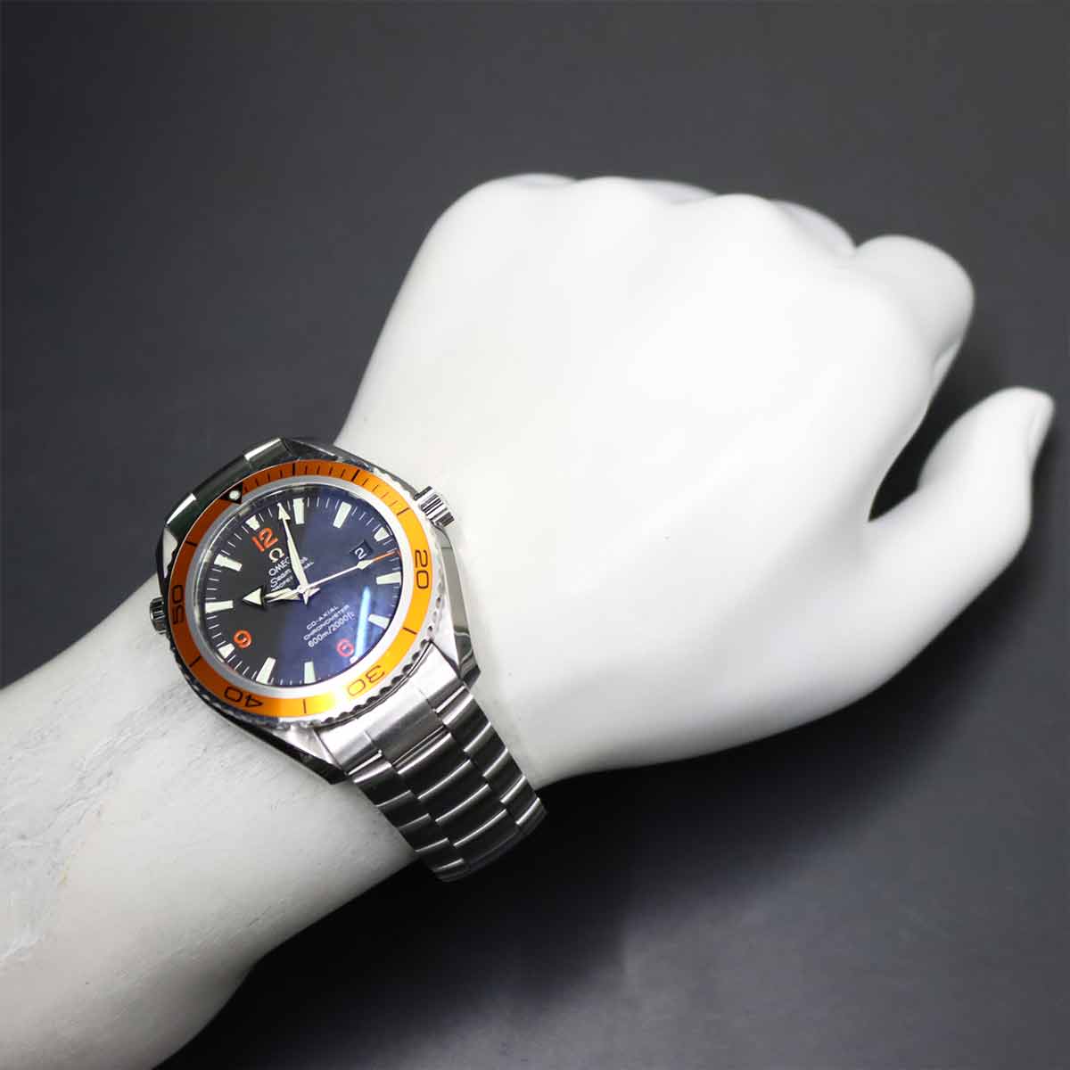 Seamaster Planet Ocean 600M 2208 50 Automatic Black Dial Mens