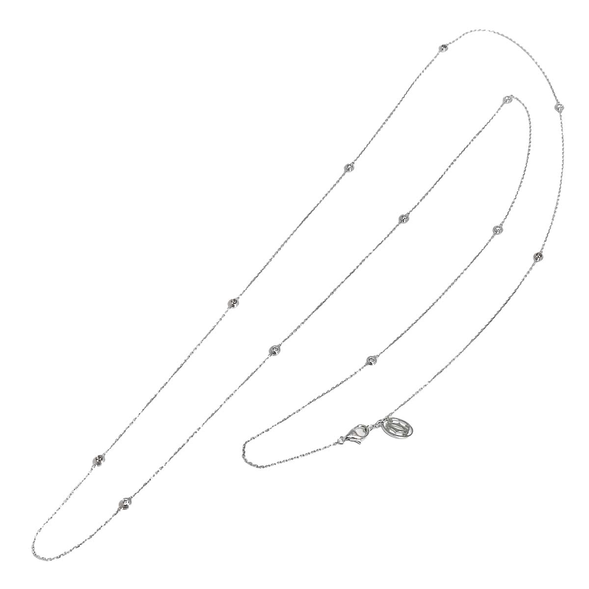 d Amour Diamond 12P Necklace 18K WG 750