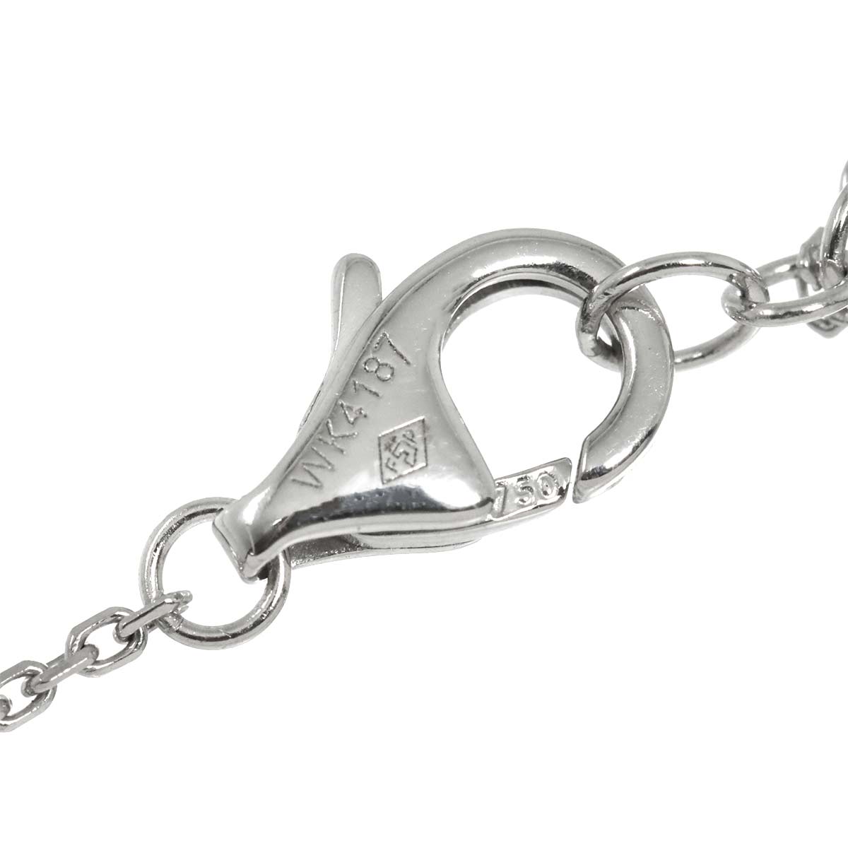 d Amour Diamond 12P Necklace 18K WG 750
