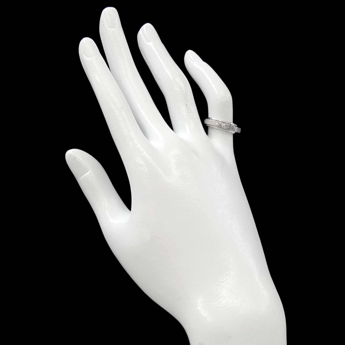 Possession Diamond Ring 18K White Gold 750 size48 4.5(US)