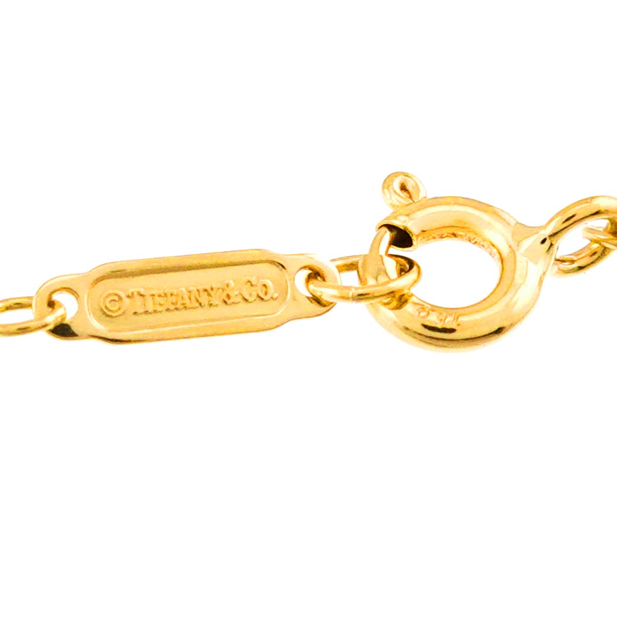 Gift Box Necklace 18K Yellow Gold 750