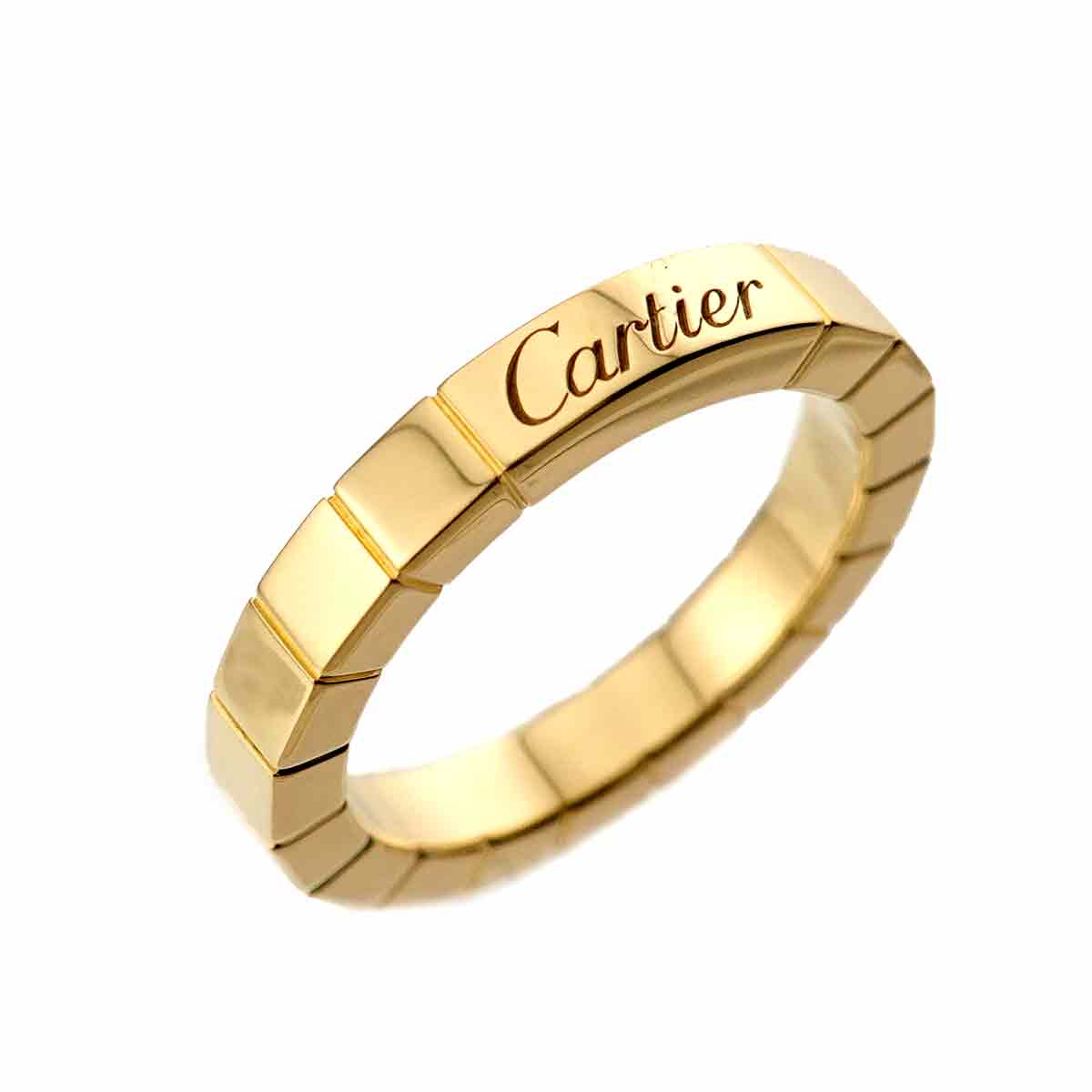 Laniere Ring 18K Yellow Gold 750 Size48 4.5(US)