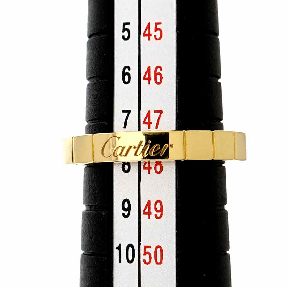 Laniere Ring 18K Yellow Gold 750 Size48 4.5(US)