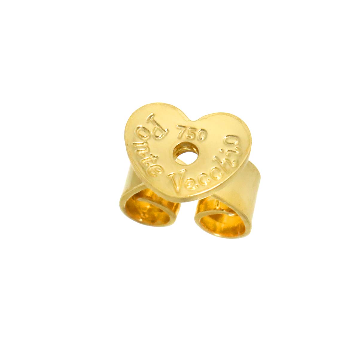 Diamond 0.41ct Earring 18K YG 750 One Piece only