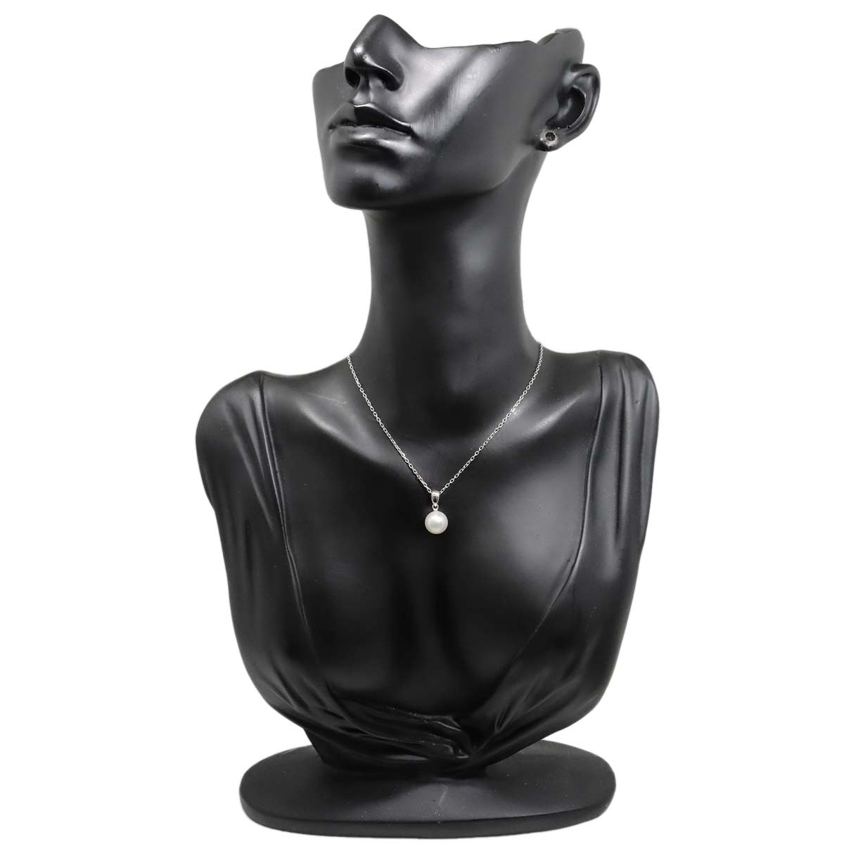Akoya Pearl 8.7mm Necklace 18K White Gold 750