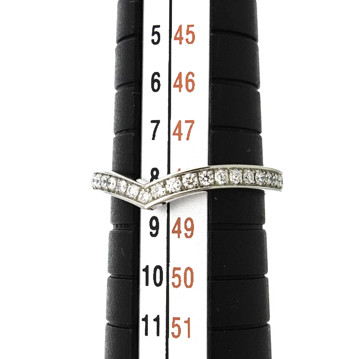 Josephine Ring Diamond Pt Size4.5(US)