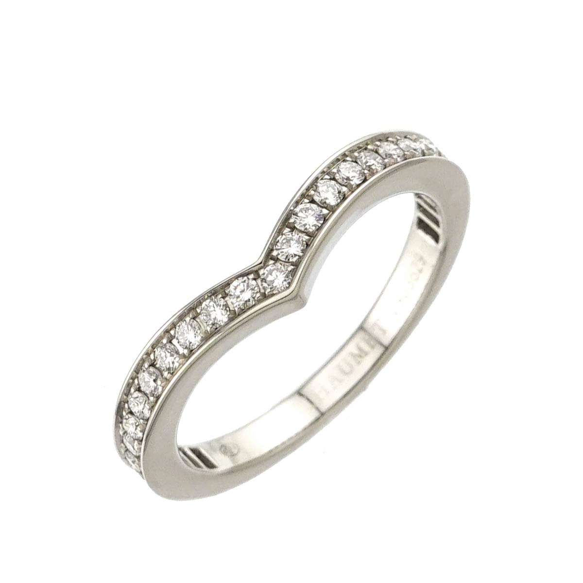 Josephine Ring Diamond Pt Size4.5(US)