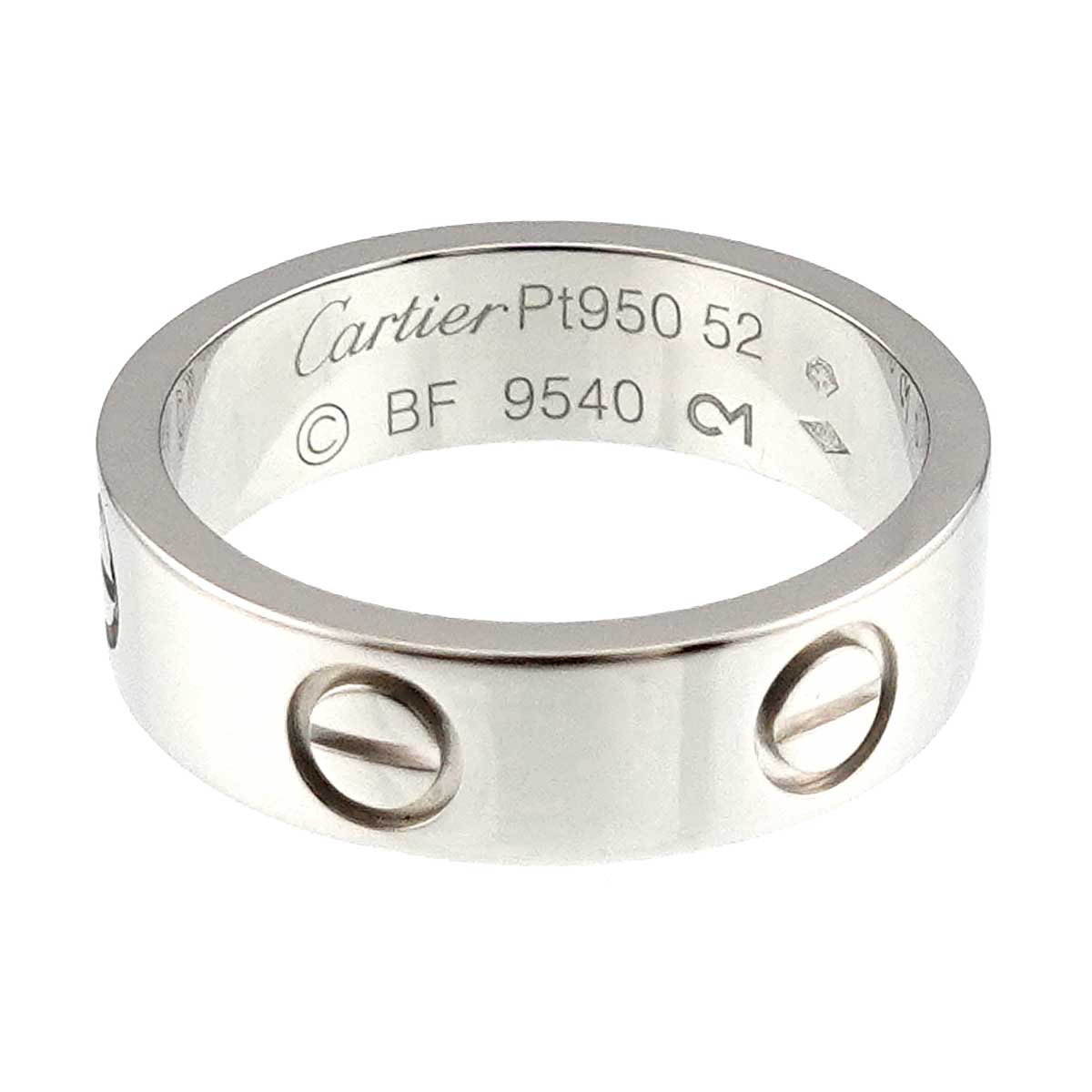 Love Ring Platinum Size52 5.75-6(US)