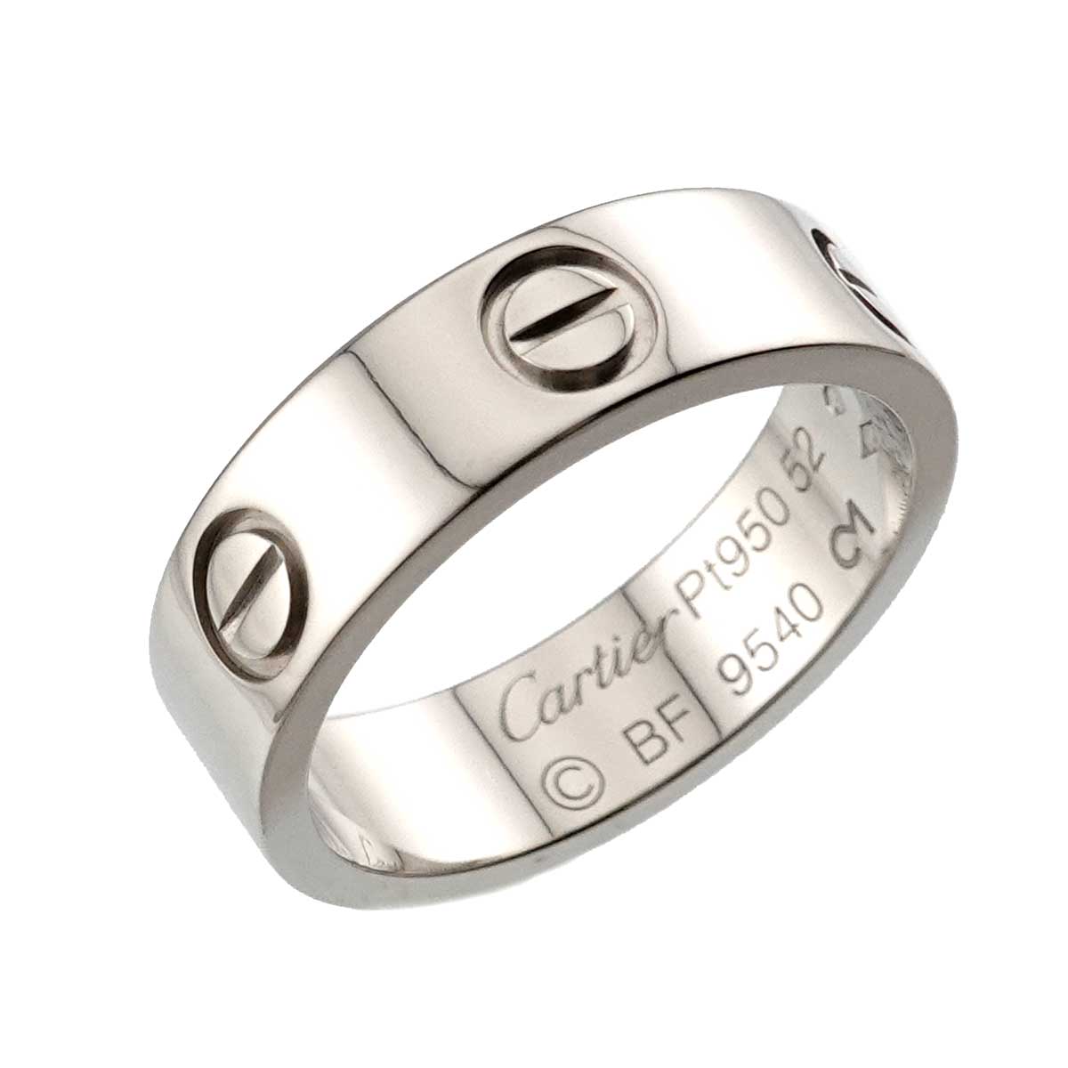 Love Ring Platinum Size52 5.75-6(US)