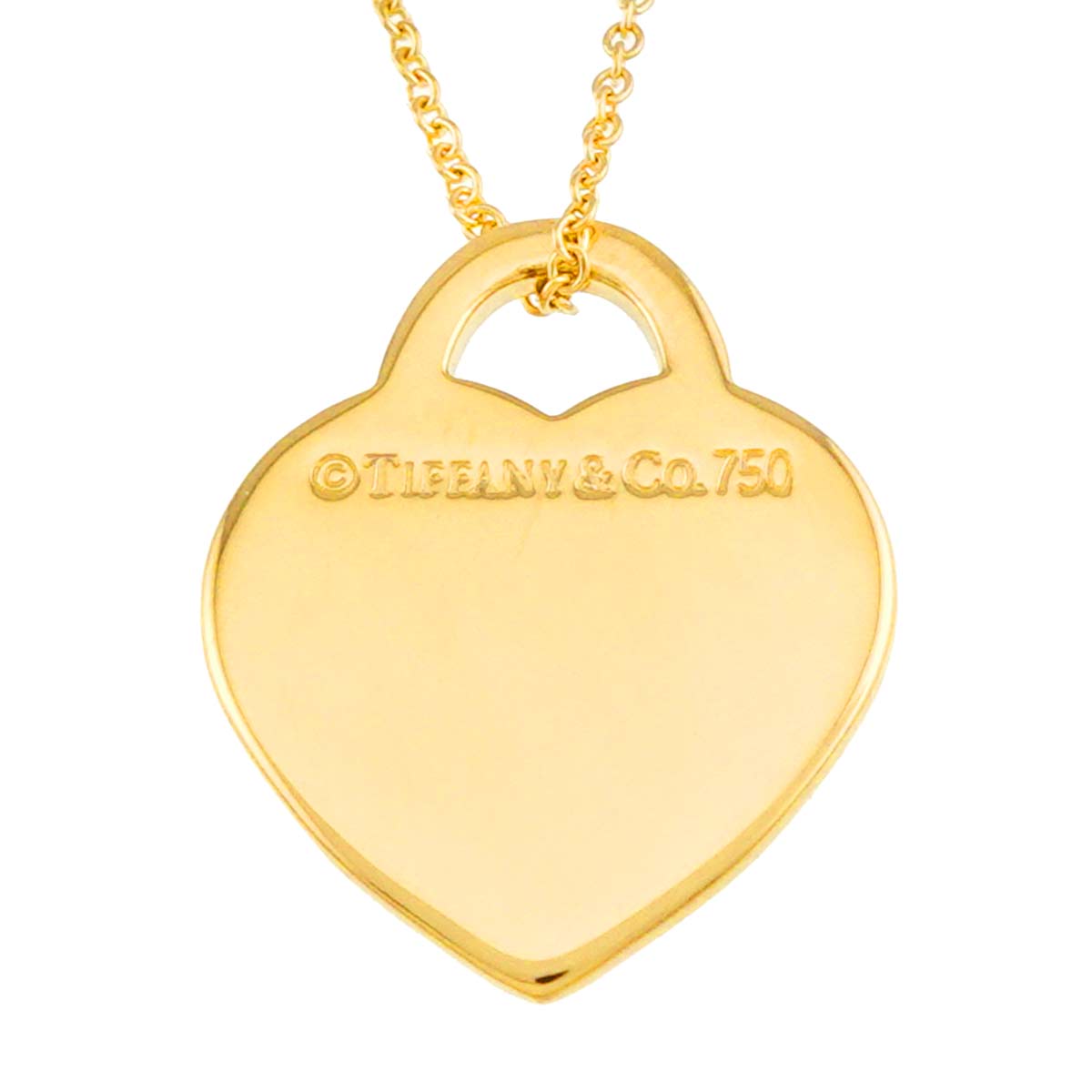 Return to Heart Necklace 18K Yellow Gold 750