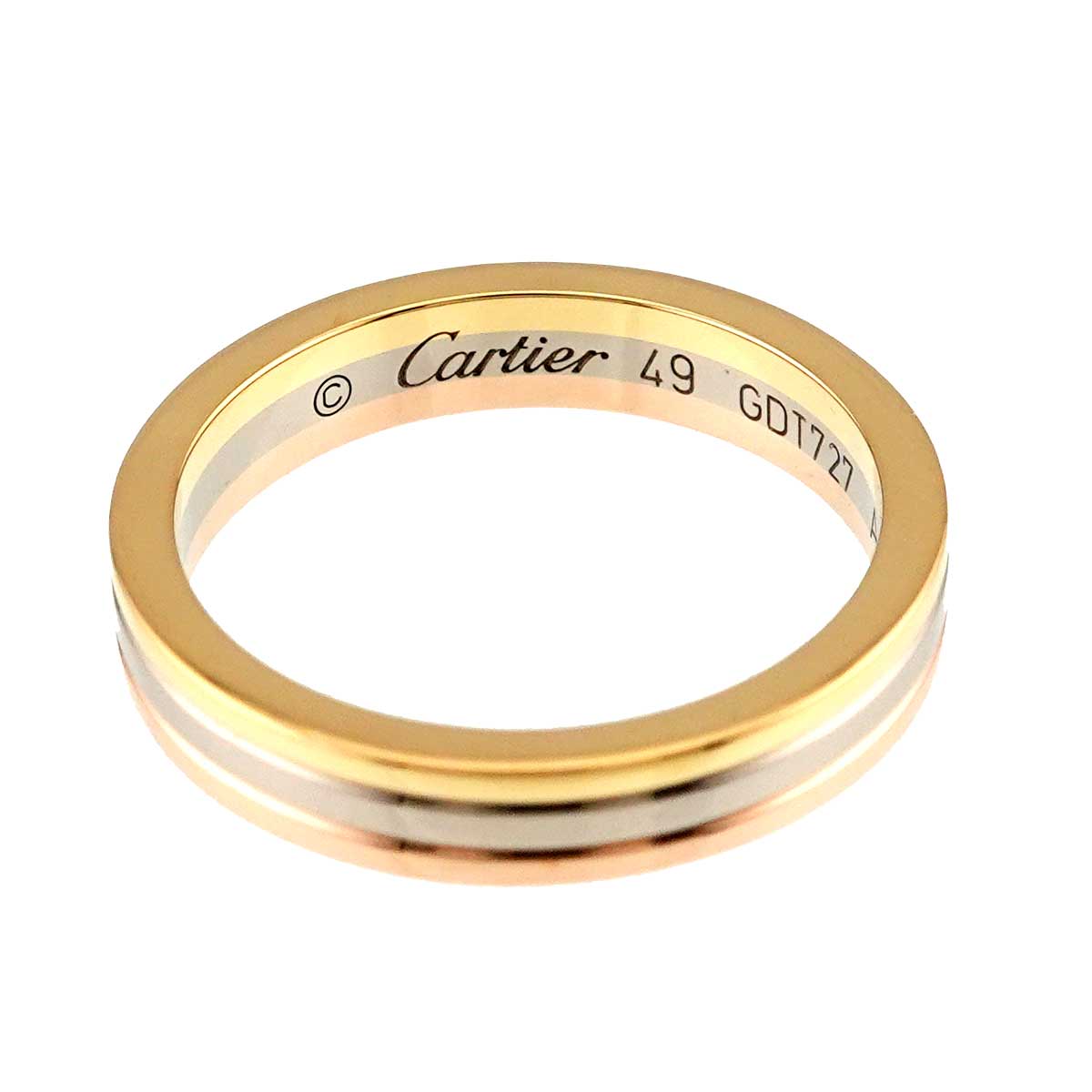 Vendome Ring 18K YG WG PG 750 size49 4.75-5(US)