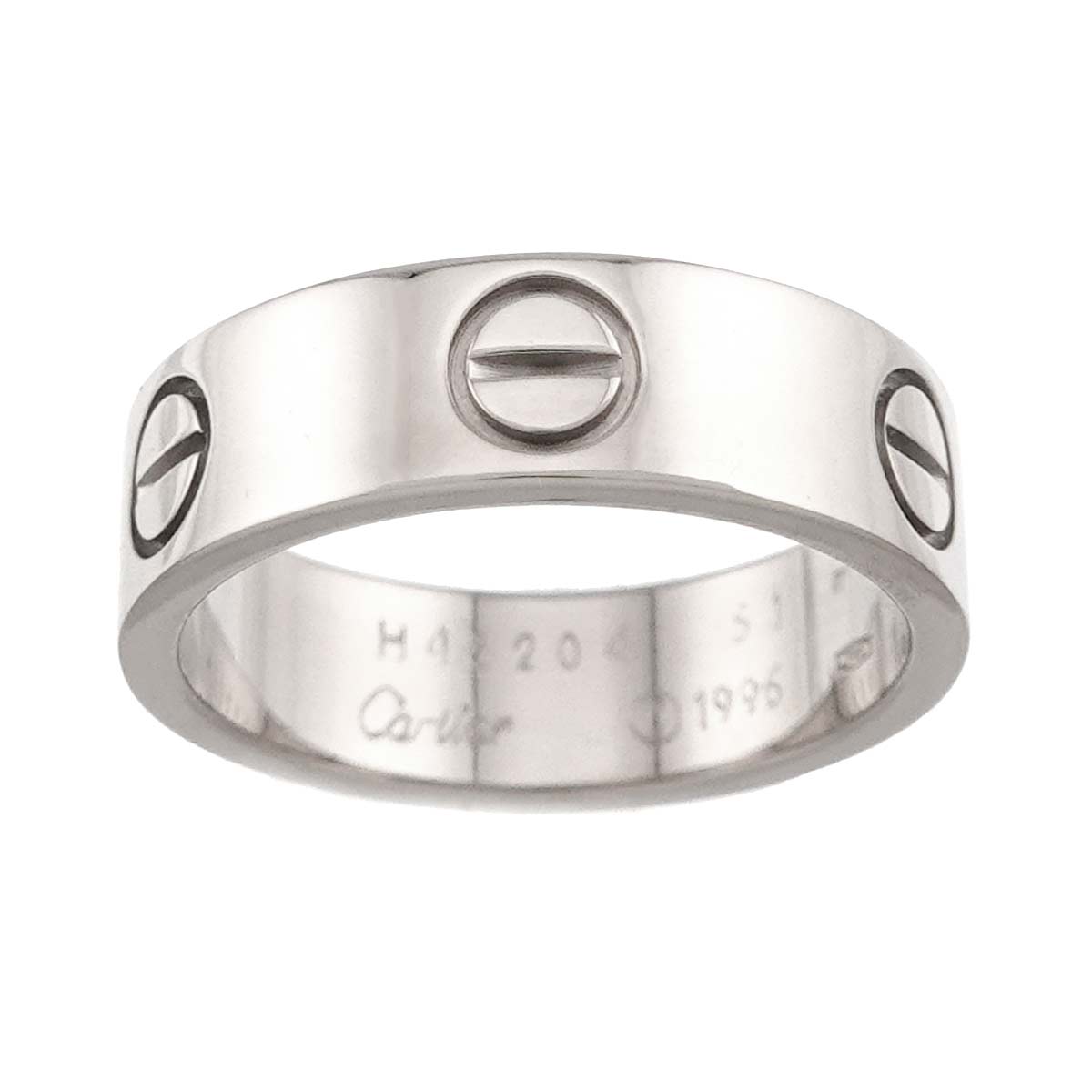 Love Classic Ring 18K White Gold 750 size51 5.25(US)