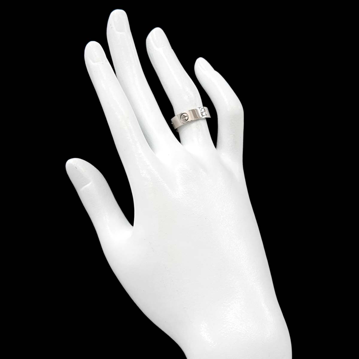 Love Classic Ring 18K White Gold 750 size51 5.25(US)