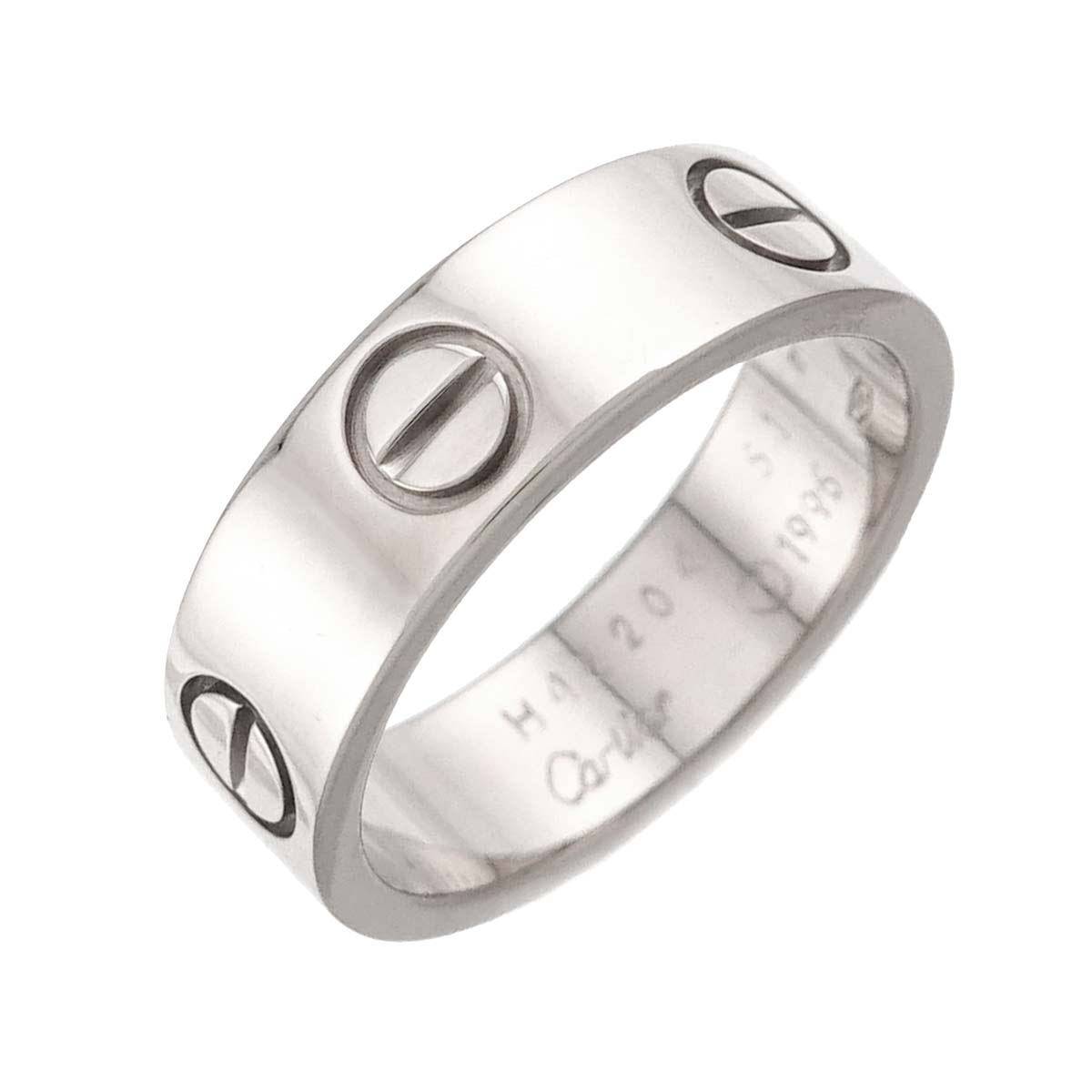 Love Classic Ring 18K White Gold 750 size51 5.25(US)