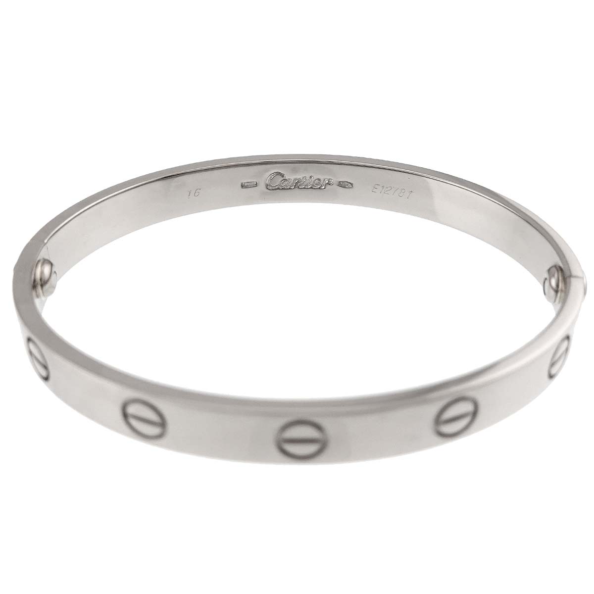 Love Bracelet 18K White Gold 750 Size16