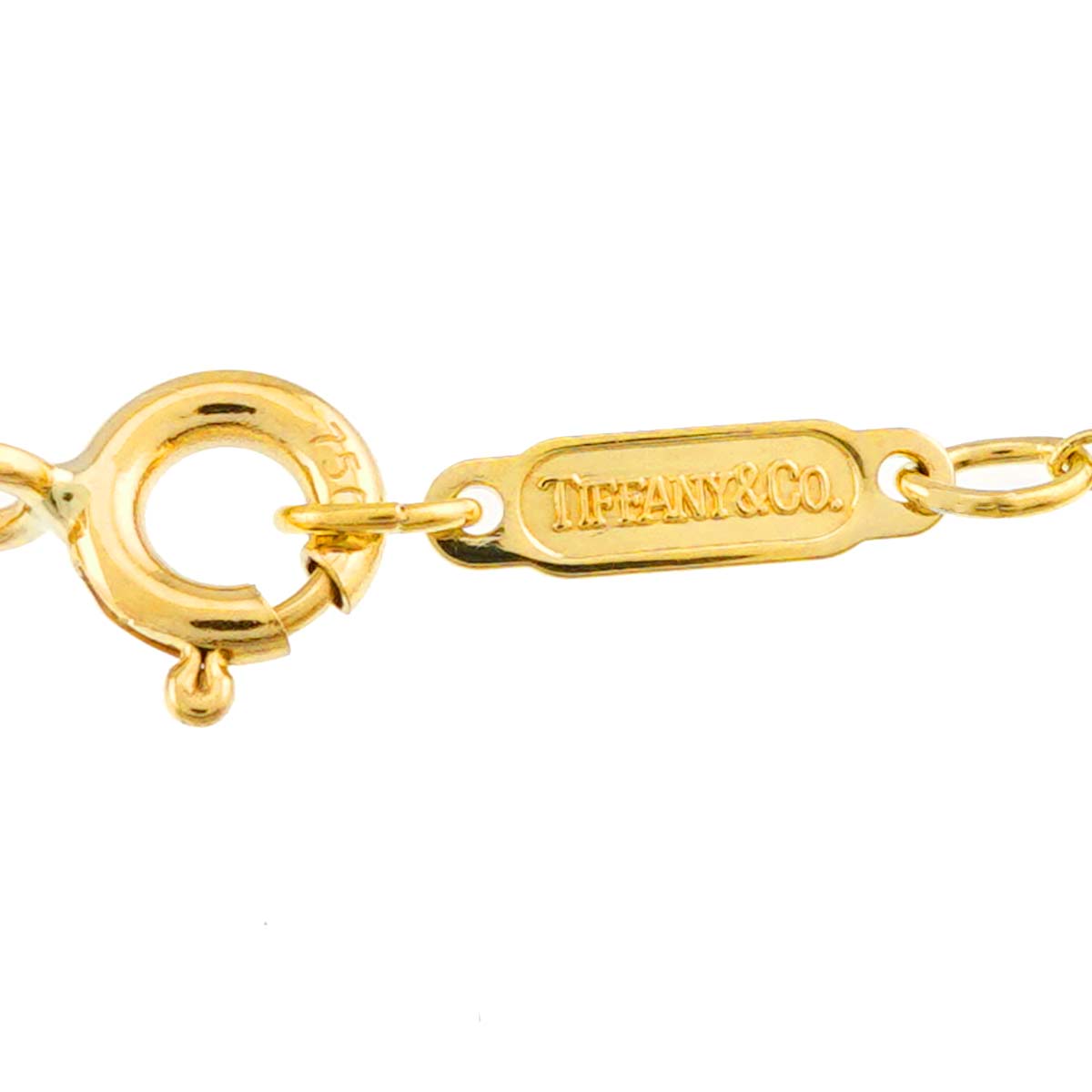 Triple Heart Necklace 18K Yellow Gold 750