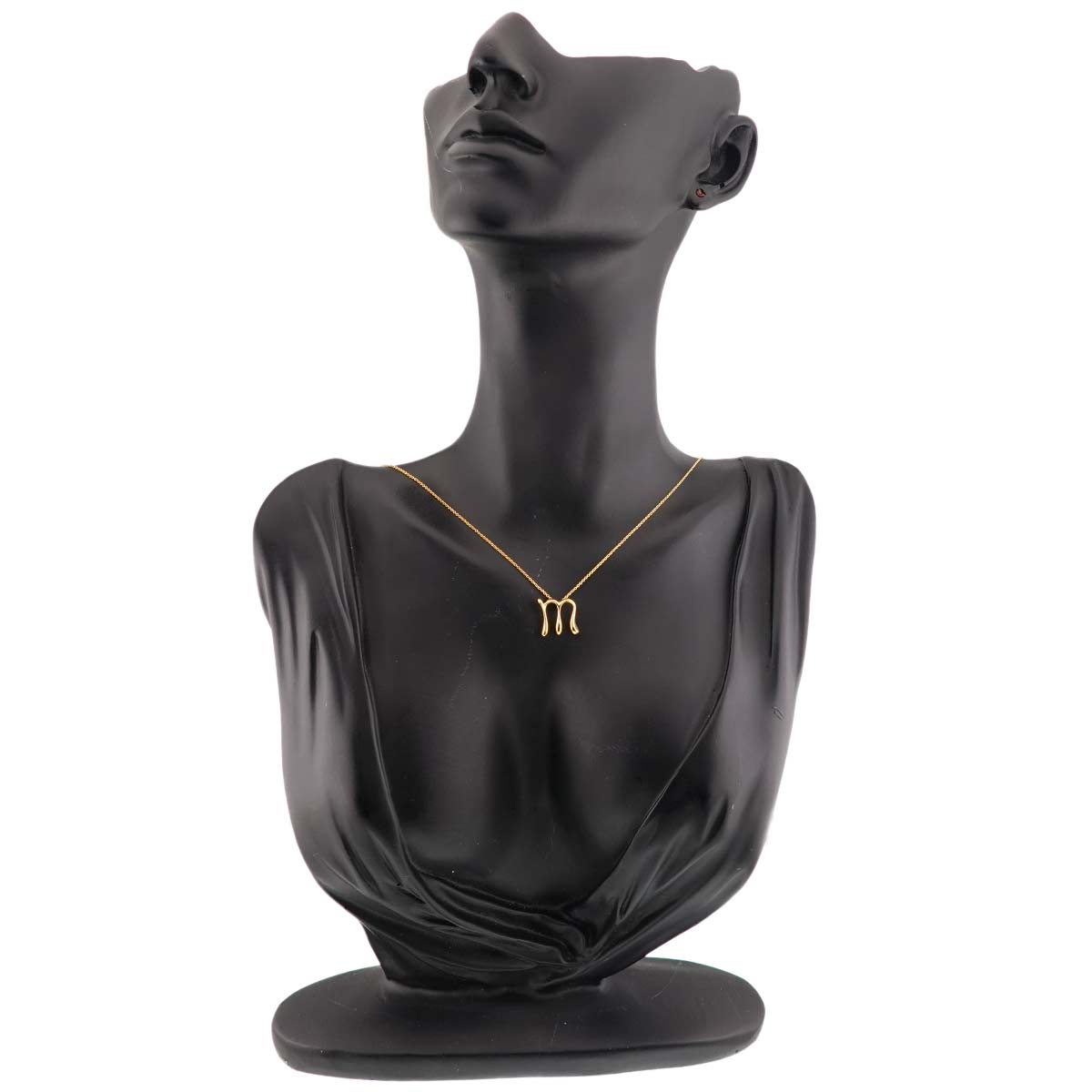 Elsa Peretti Initial M Necklace 18K Yellow Gold 750
