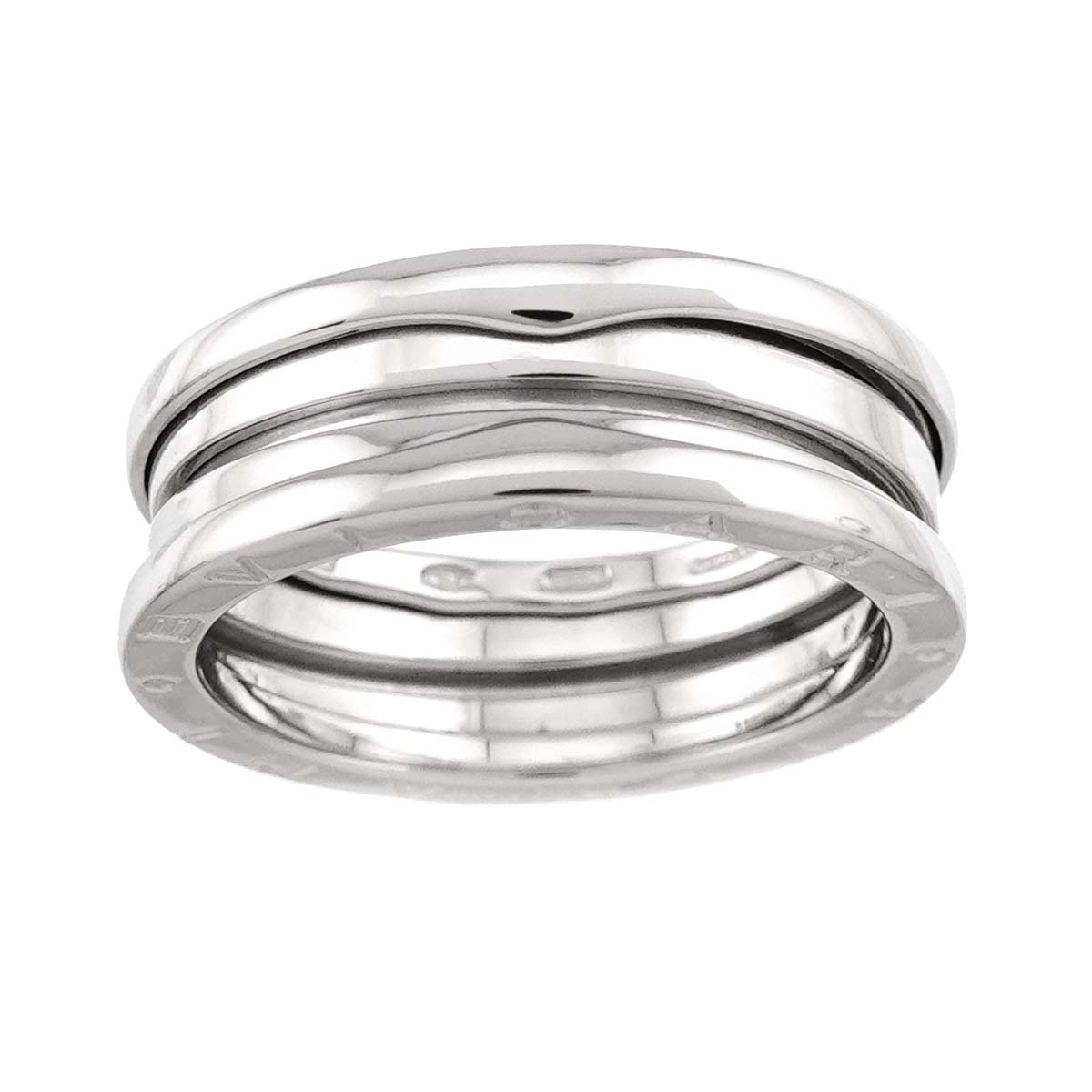 B-ZERO1 2 BAND Ring 18K White Gold 750 Size63 9.75-10(US)