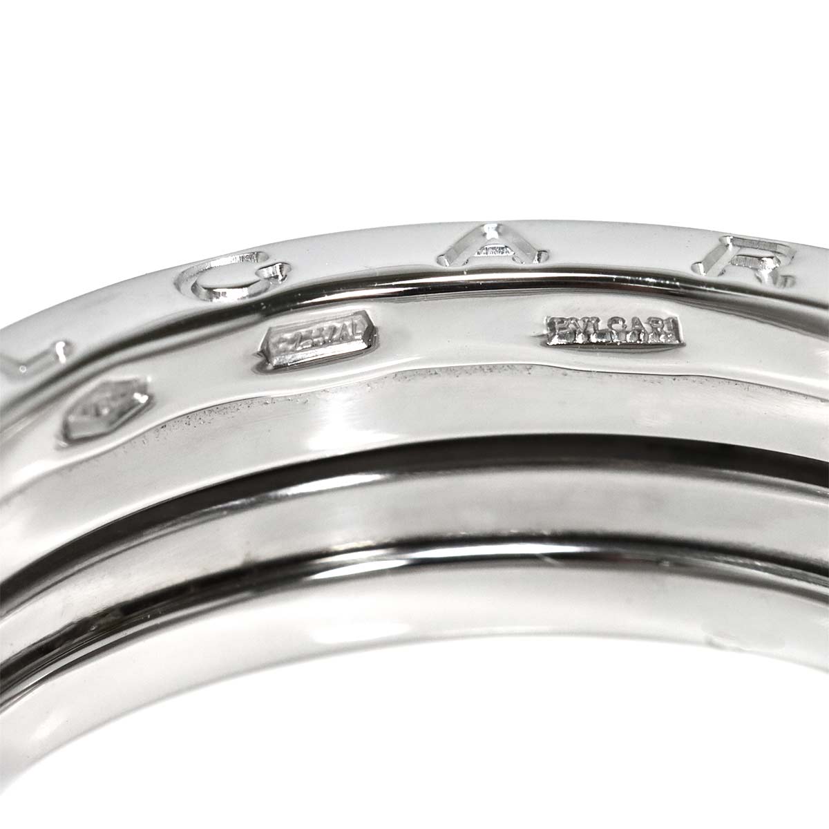 B-ZERO1 2 BAND Ring 18K White Gold 750 Size63 9.75-10(US)