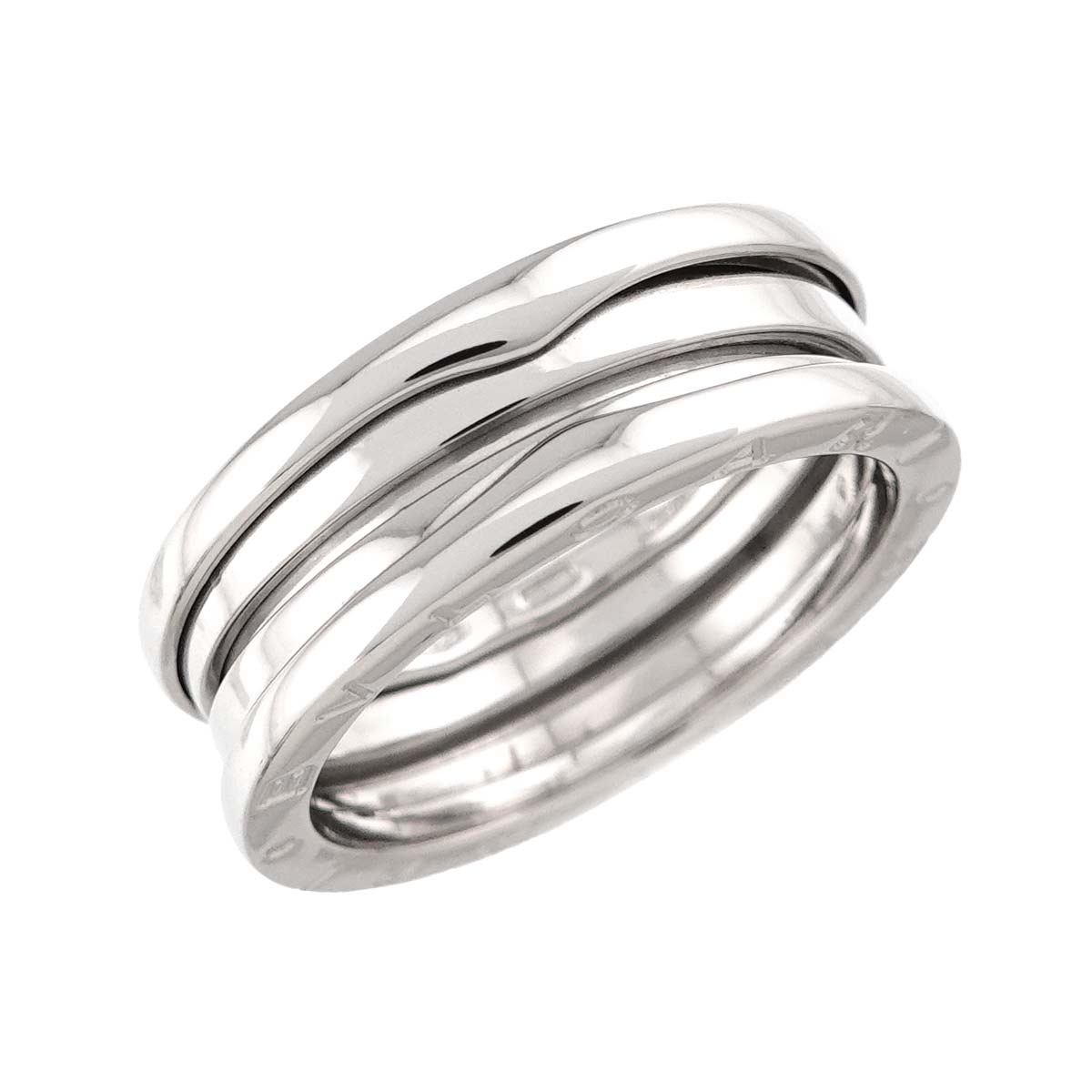 B-ZERO1 2 BAND Ring 18K White Gold 750 Size63 9.75-10(US)