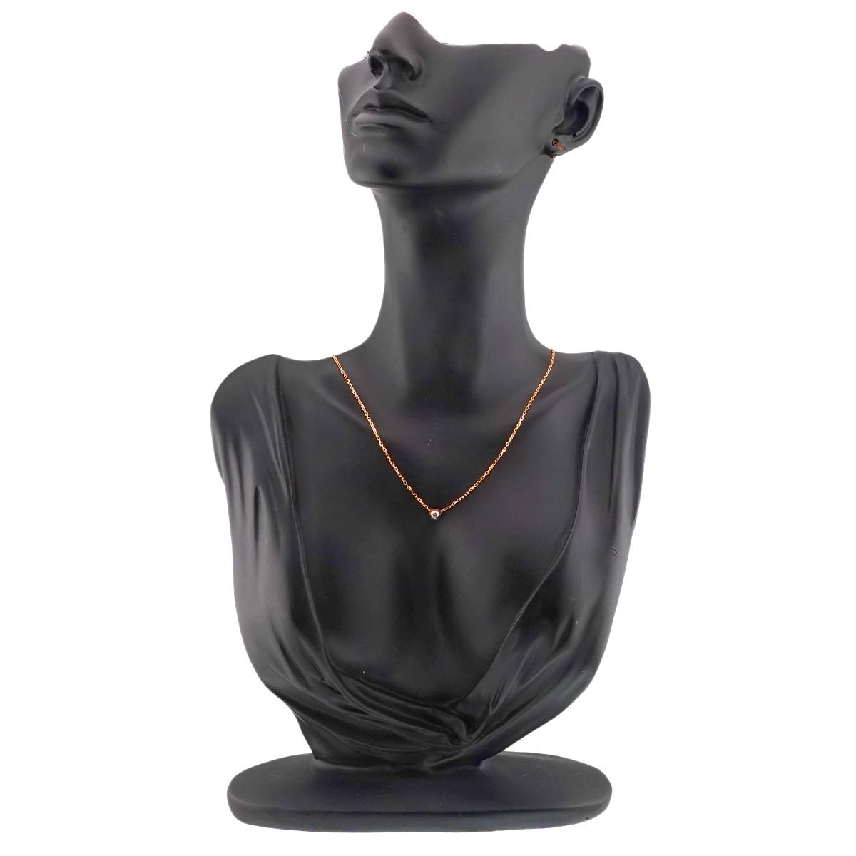 d Amour Diamond Necklace SM 18K Pink Gold 750