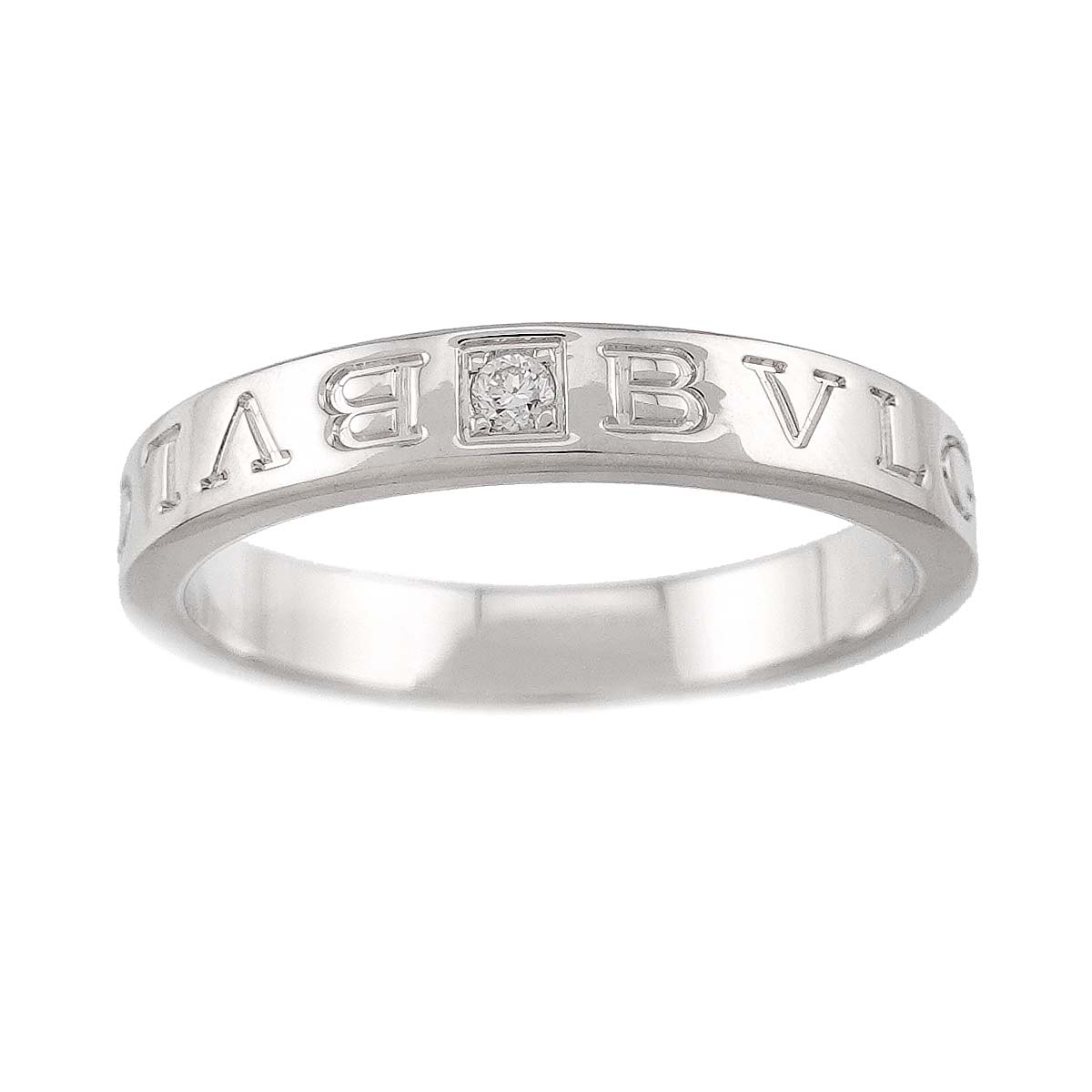 B-ZERO1 Diamond 1P Ring 18K WG 750 size11(US)