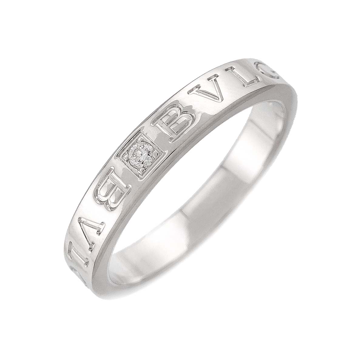 B-ZERO1 Diamond 1P Ring 18K WG 750 size11(US)