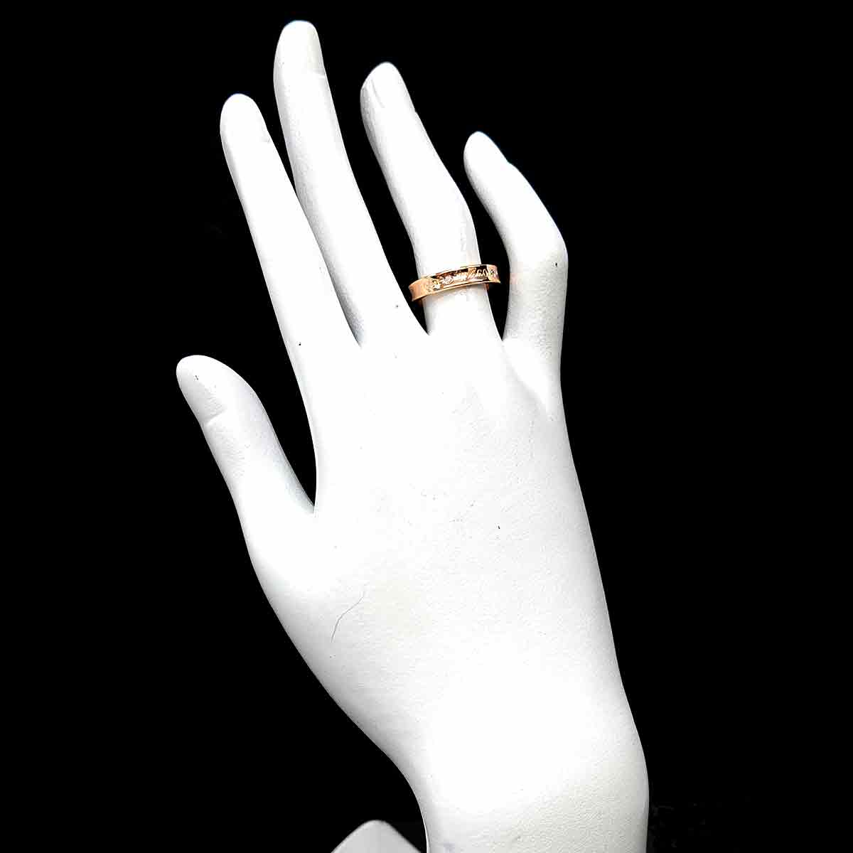 1837 Narrow Diamond Ring 18K PG 750 Size5.75-6(US)