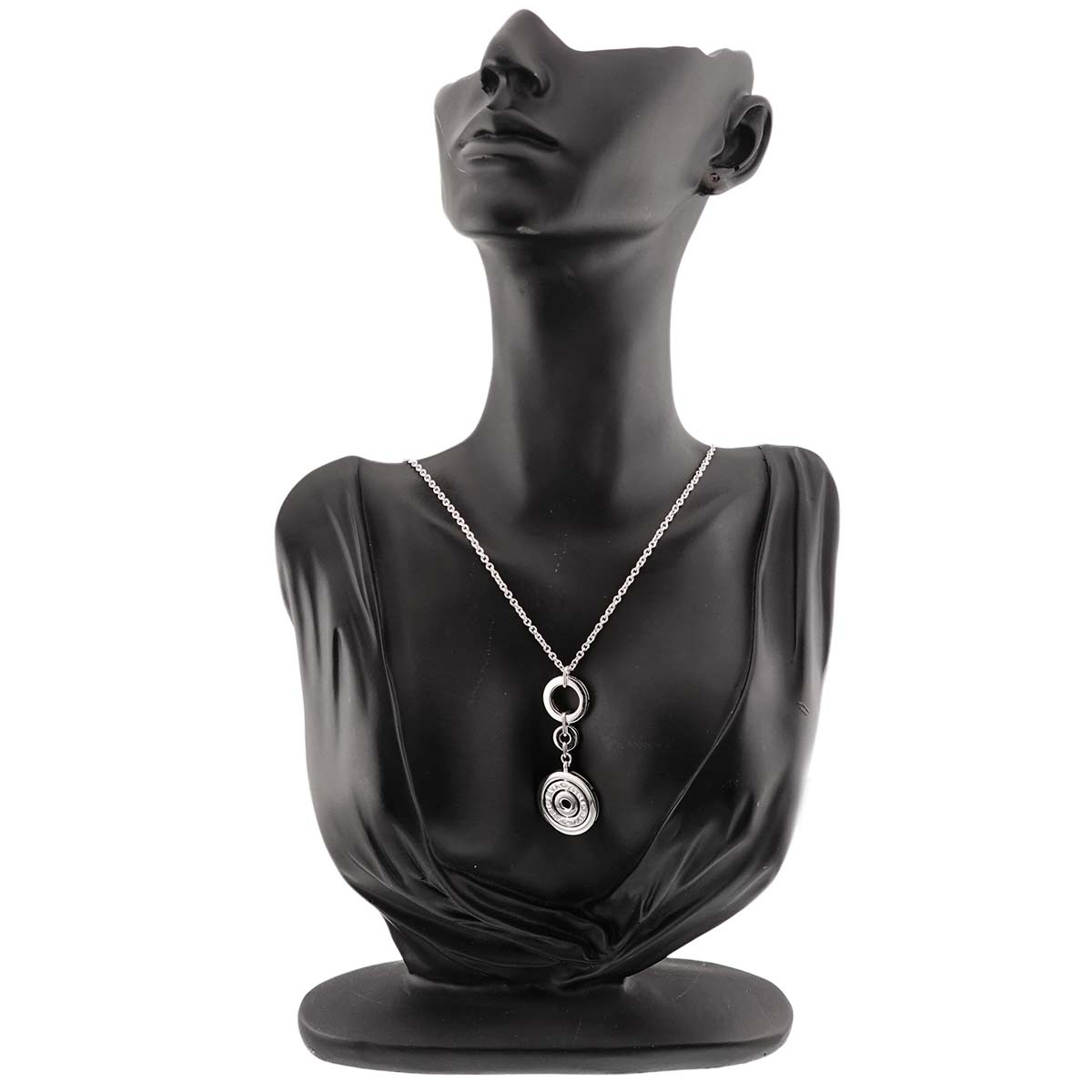 Astrale Cerchi Diamond Necklace 18K White Gold 750