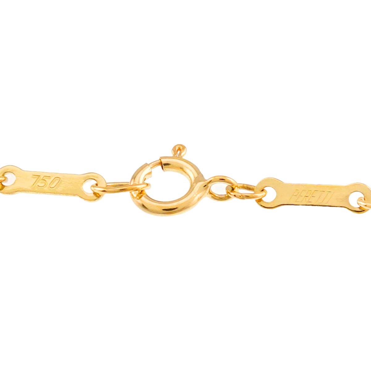 Open Heart Necklace 18K Yellow Gold 750