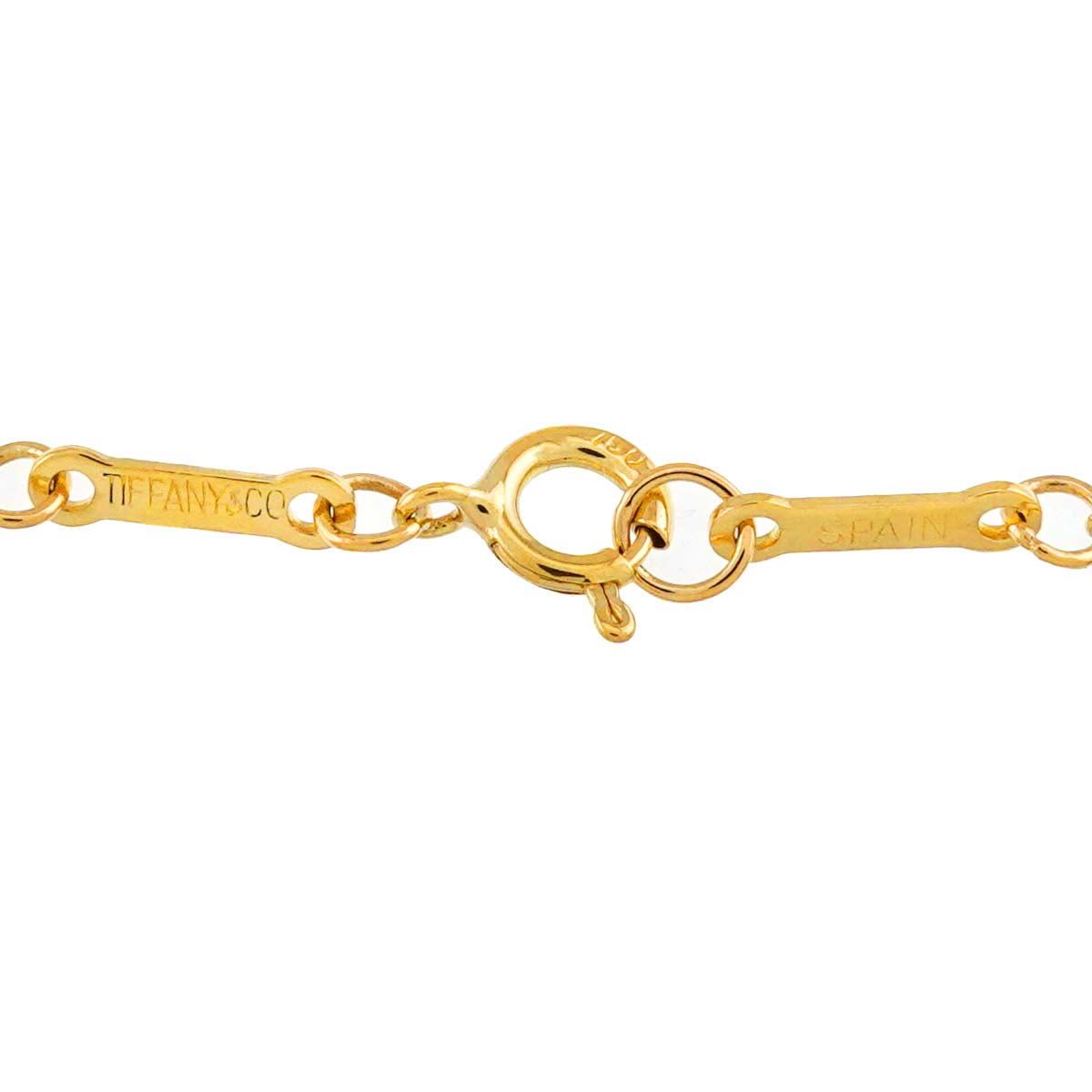 Open Heart Necklace 18K Yellow Gold 750