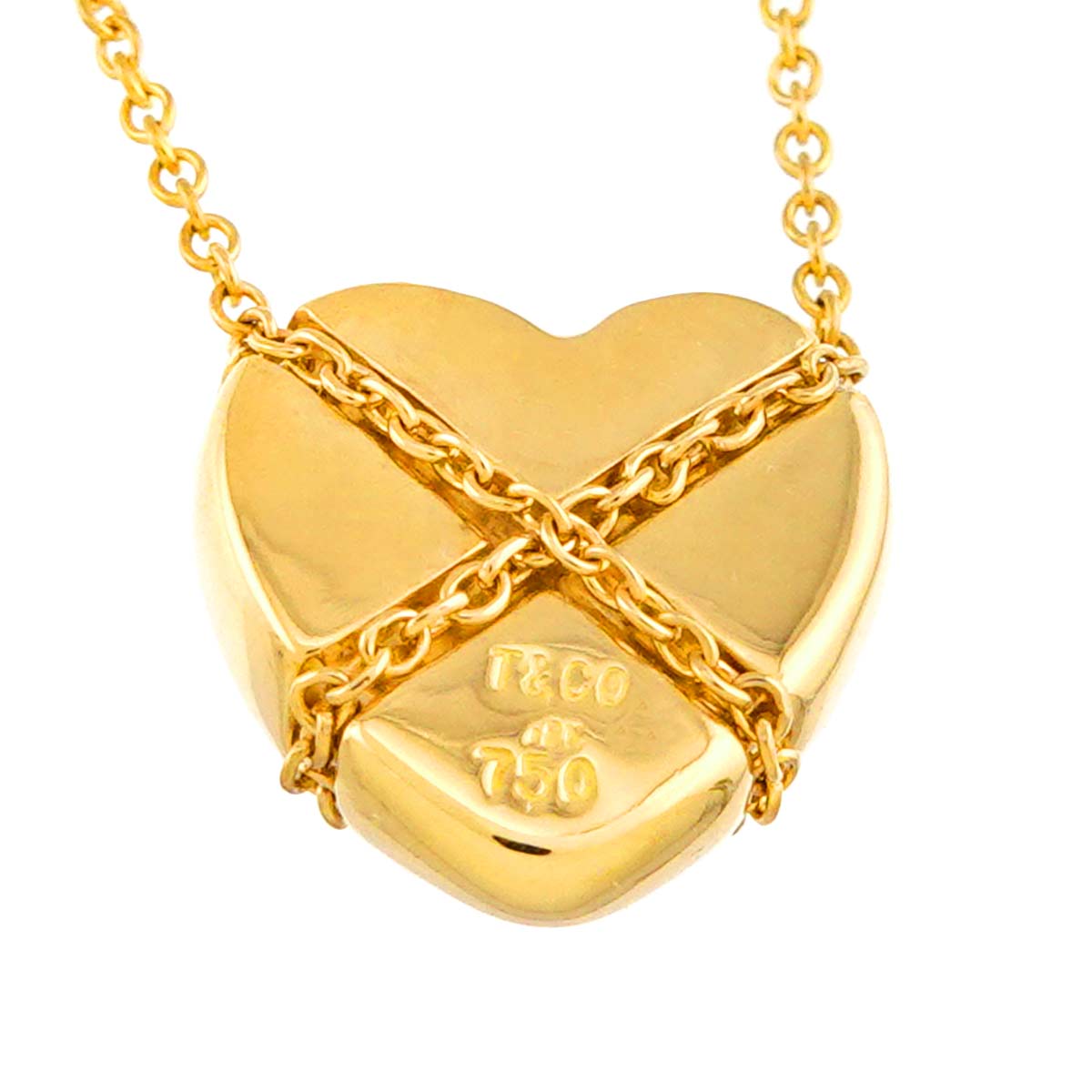 Heart Necklace 18K Yellow Gold 750