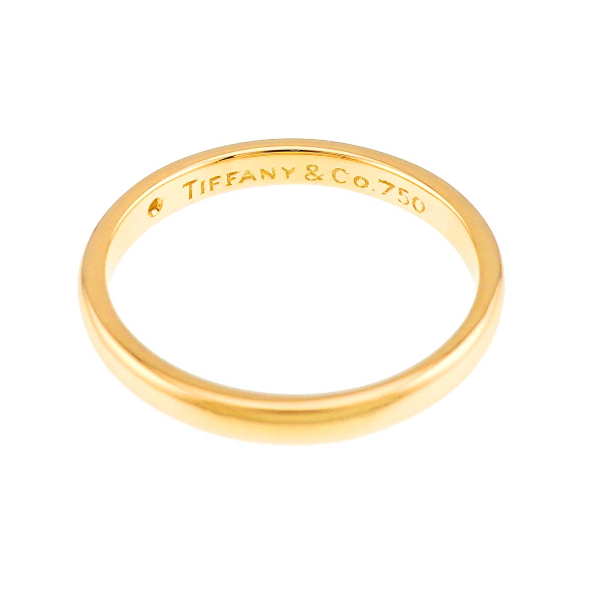 Stacking Diamond 1P Ring 18K Yellow Gold 750 Size8.25(US)