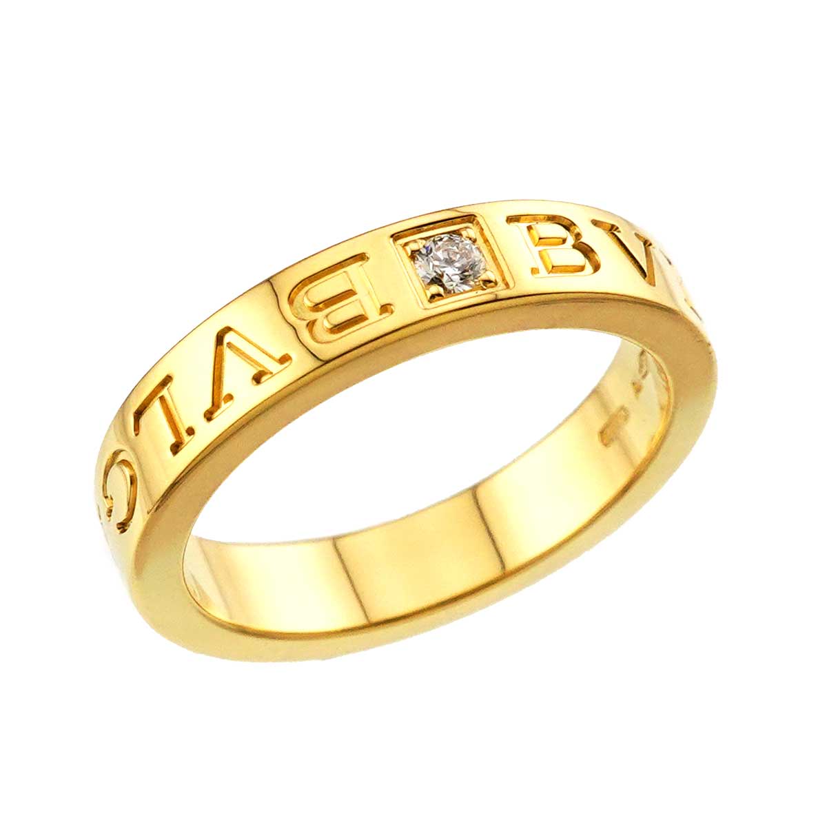 B-ZERO1 Essential Diamond Ring 18K YG 750 Size6-6.25(US)