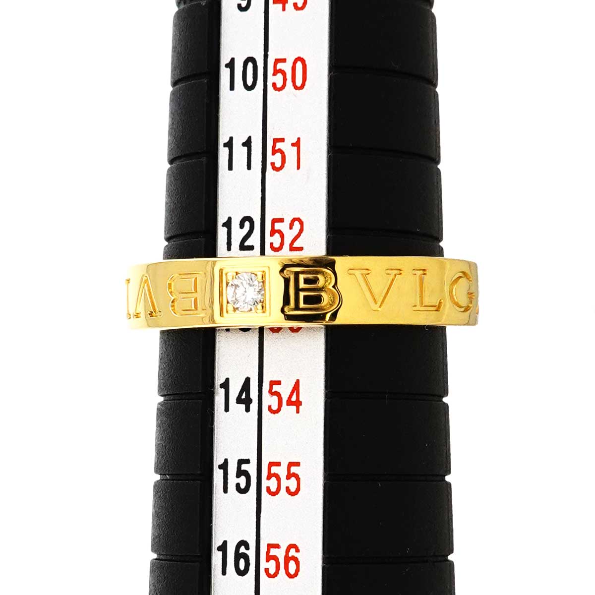 B-ZERO1 Essential Diamond Ring 18K YG 750 Size6-6.25(US)
