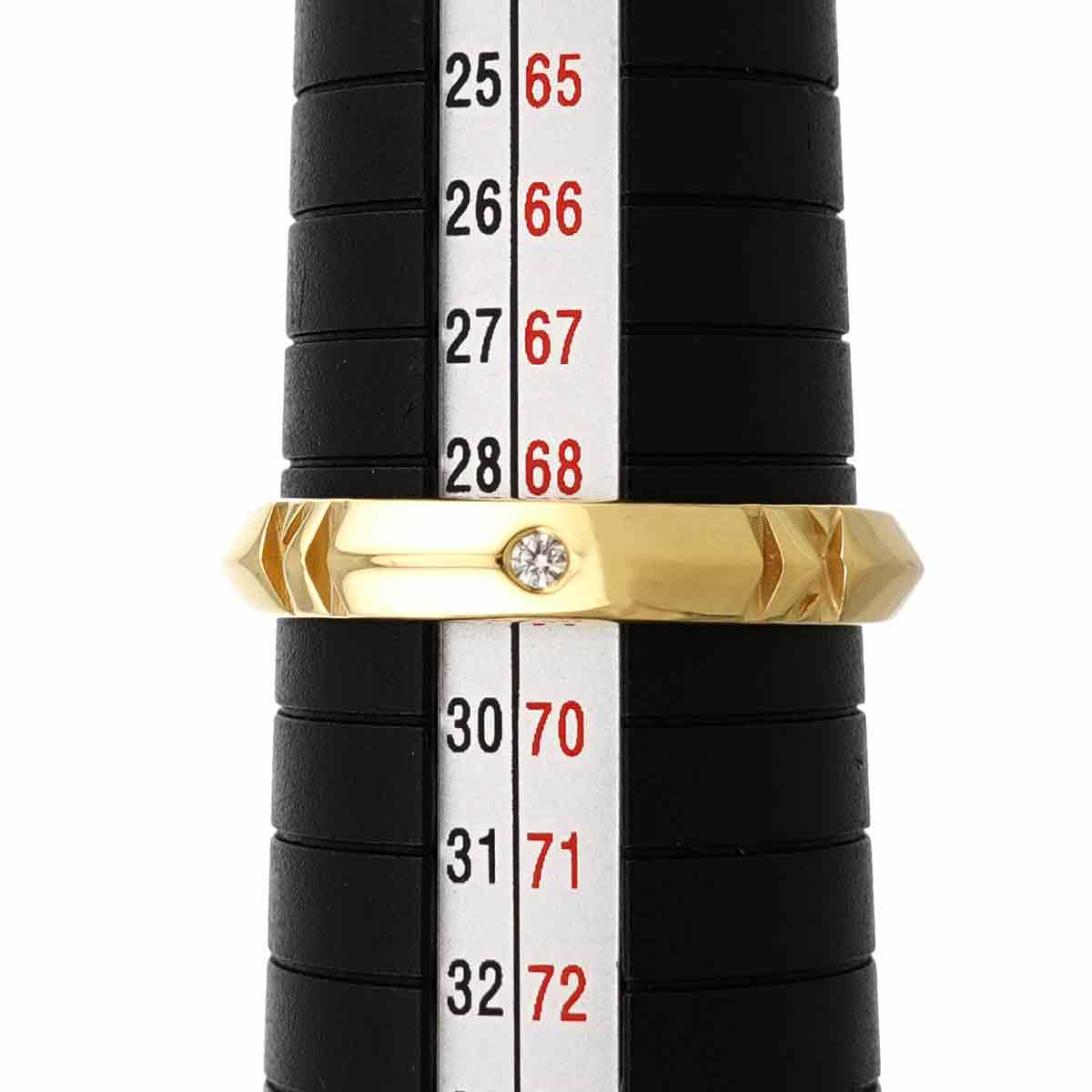 Atlas Diamond 0.10ct Ring 18K Yellow Gold 750 Size12.25(US)